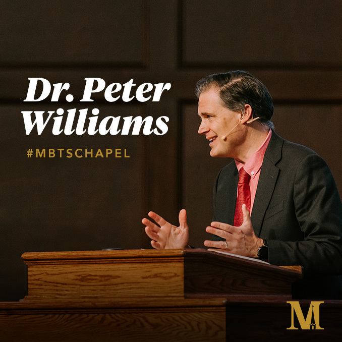 Chapel with Dr. Peter Williams - March 4, 2025