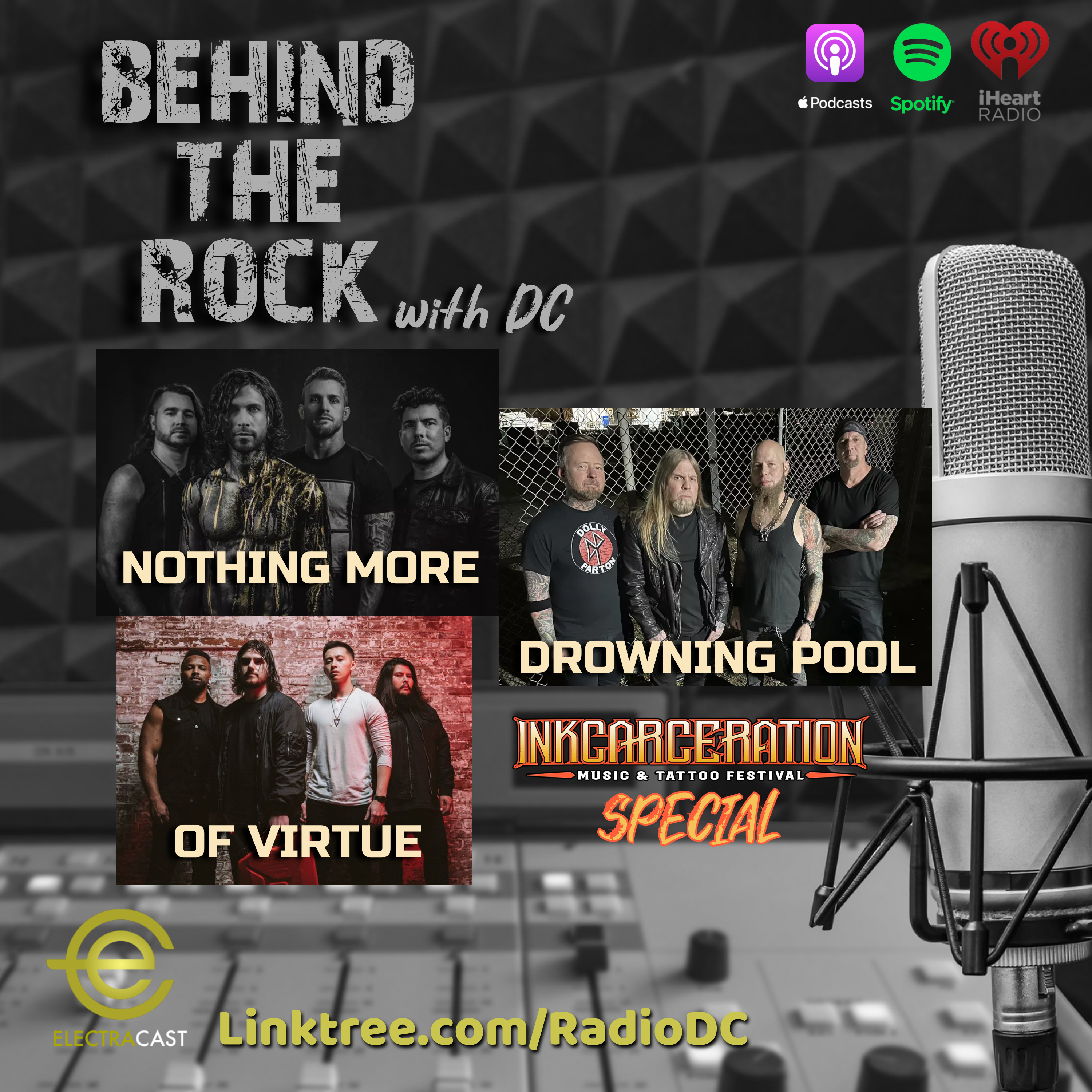 433: Inkcarceration Fest Special #3 - Nothing More, Of Virtue and Drowning Pool episode artwork