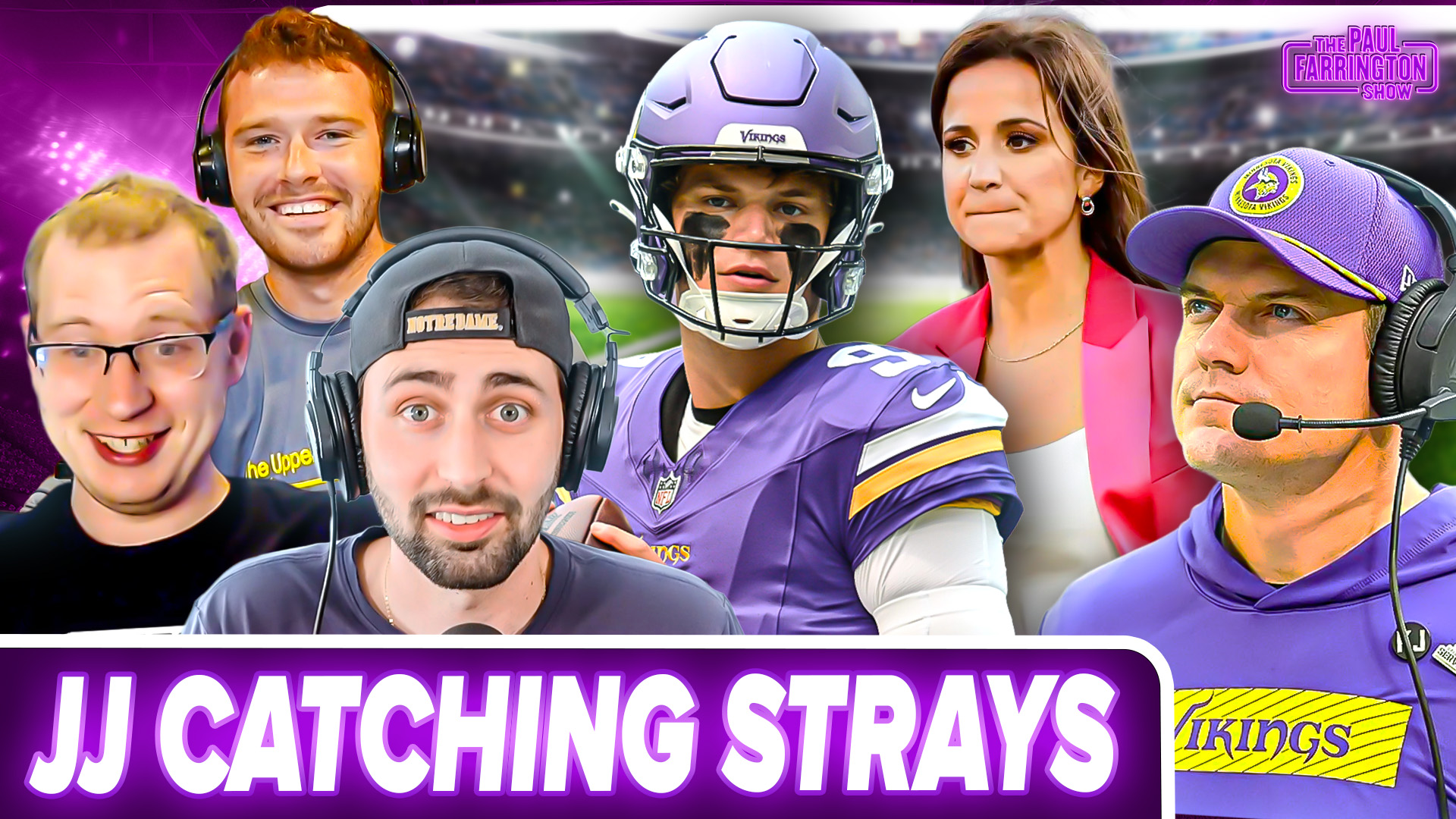 JJ McCarthy CATCHING STRAYS, Eagles closer to Super Bowl or FALLING APART? + World Cup Reaction episode artwork