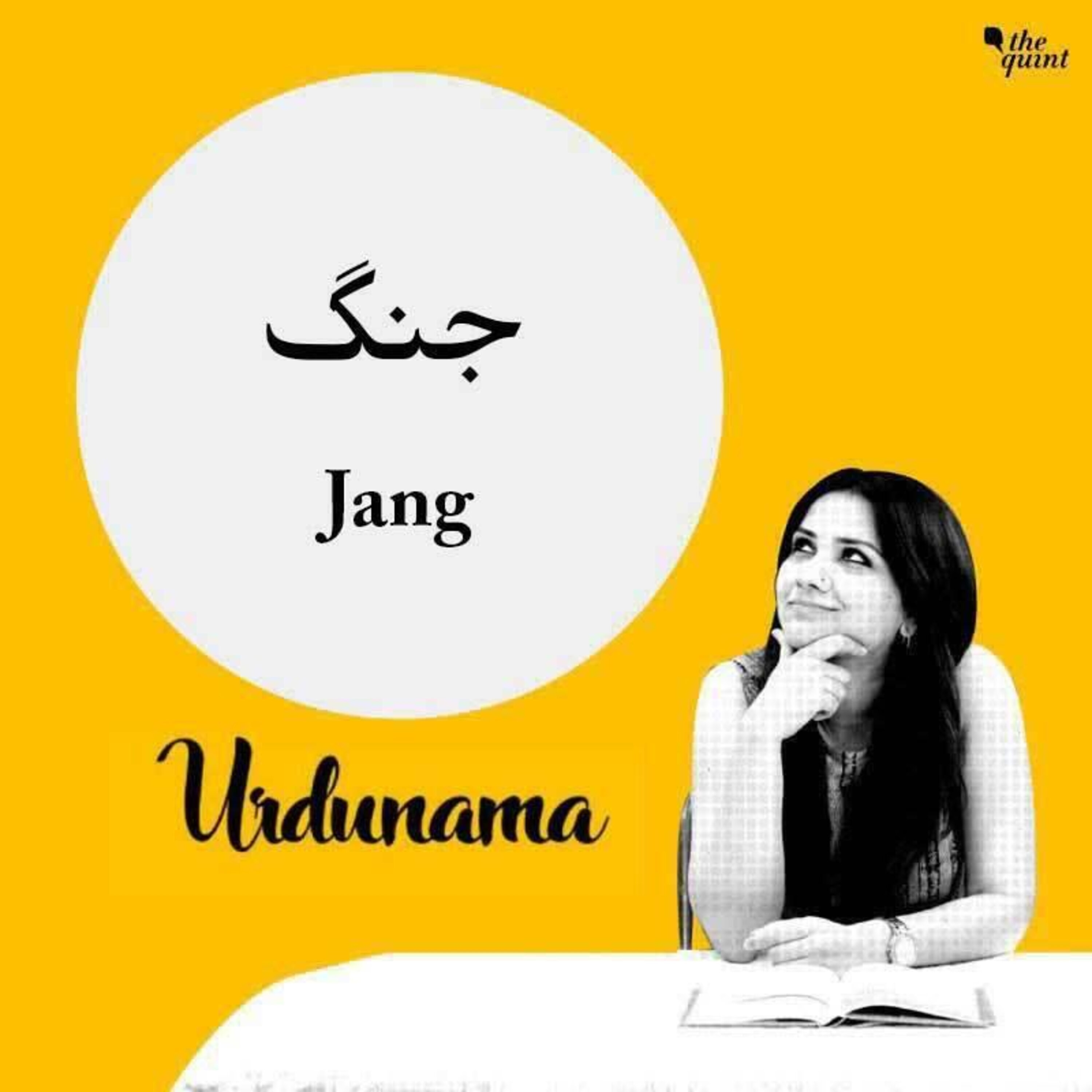 Never Think That 'Jang' Is Not a Crime - A Message From Urdu Poets episode artwork