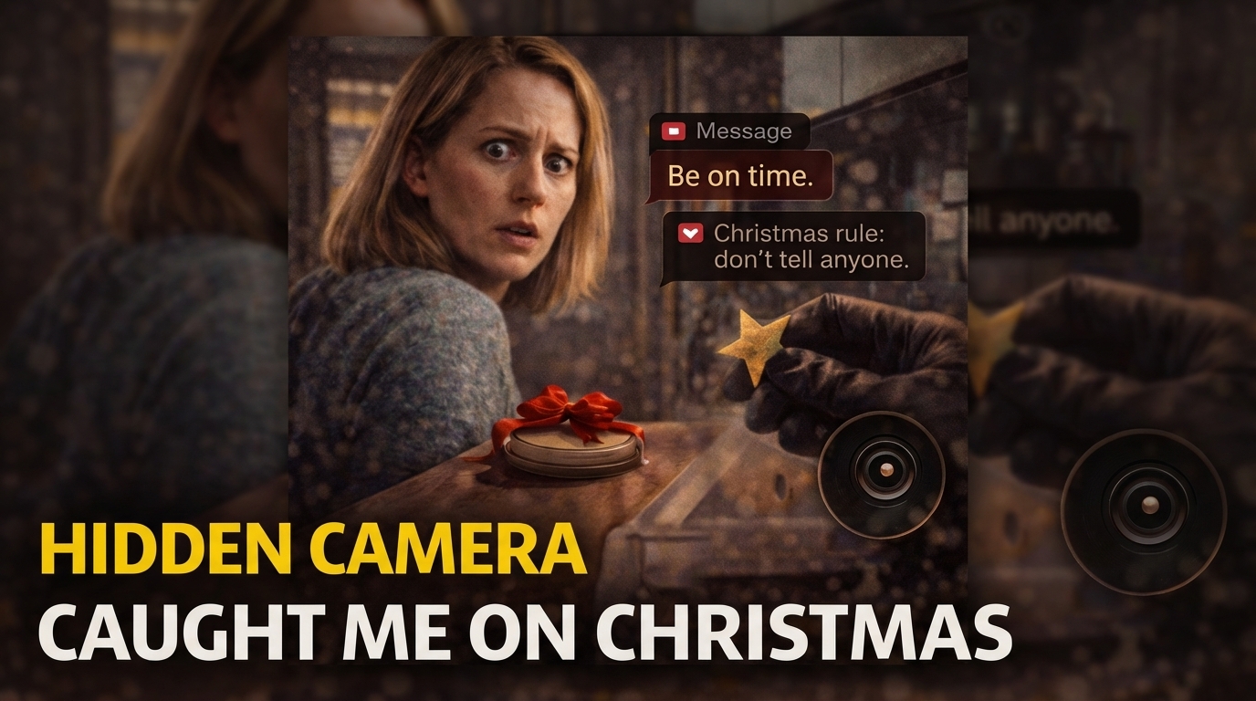 Christmas Ribbon on My Skincare… and a Hidden Camera | Short Holiday Thriller (3-Min Story) episode artwork
