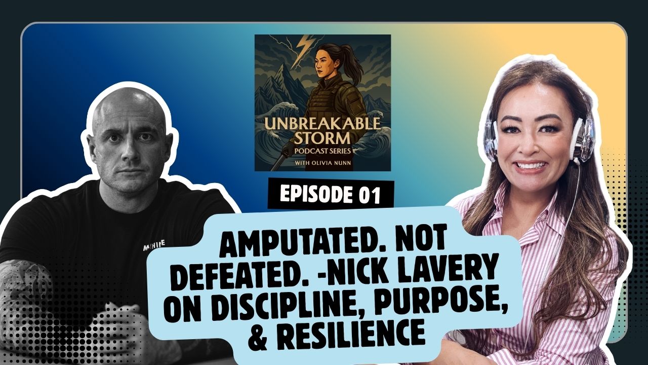 Amputated. Not Defeated. Nick Lavery on Discipline, Purpose, & Resilience Ep. 1 episode artwork