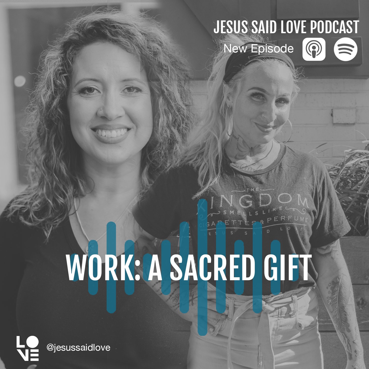 WORK...A SACRED GIFT with Mimi and Stef