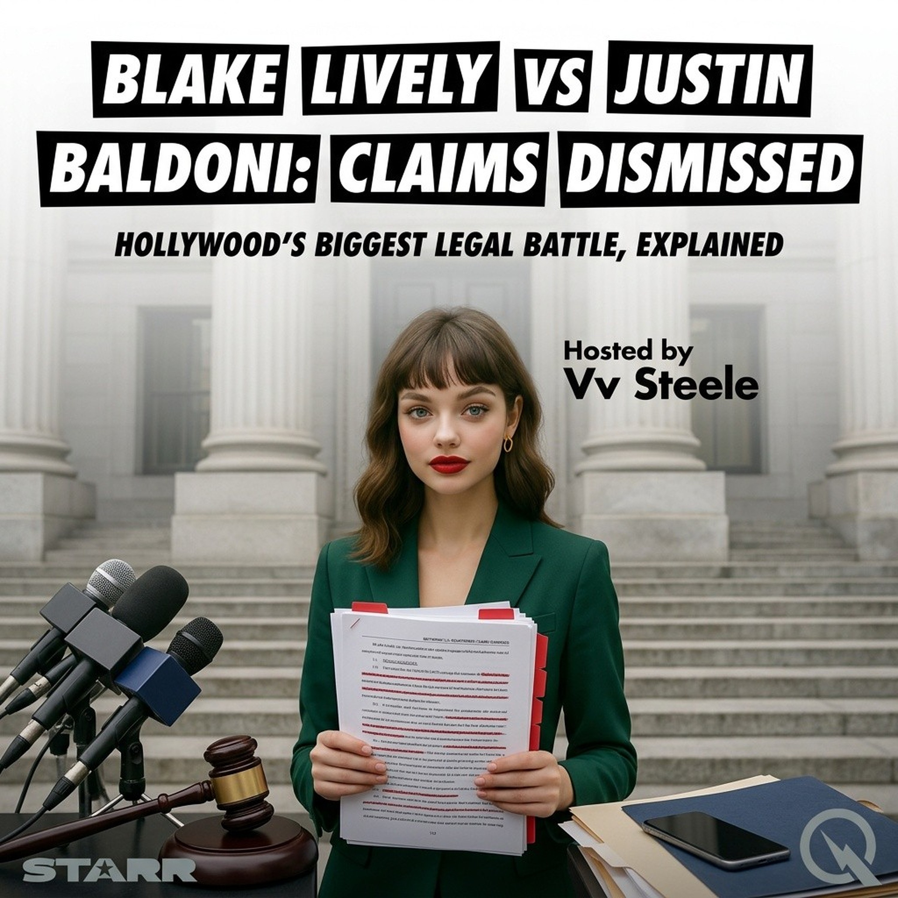 Blake Lively vs Justin Baldoni: Claims Dismissed podcast artwork