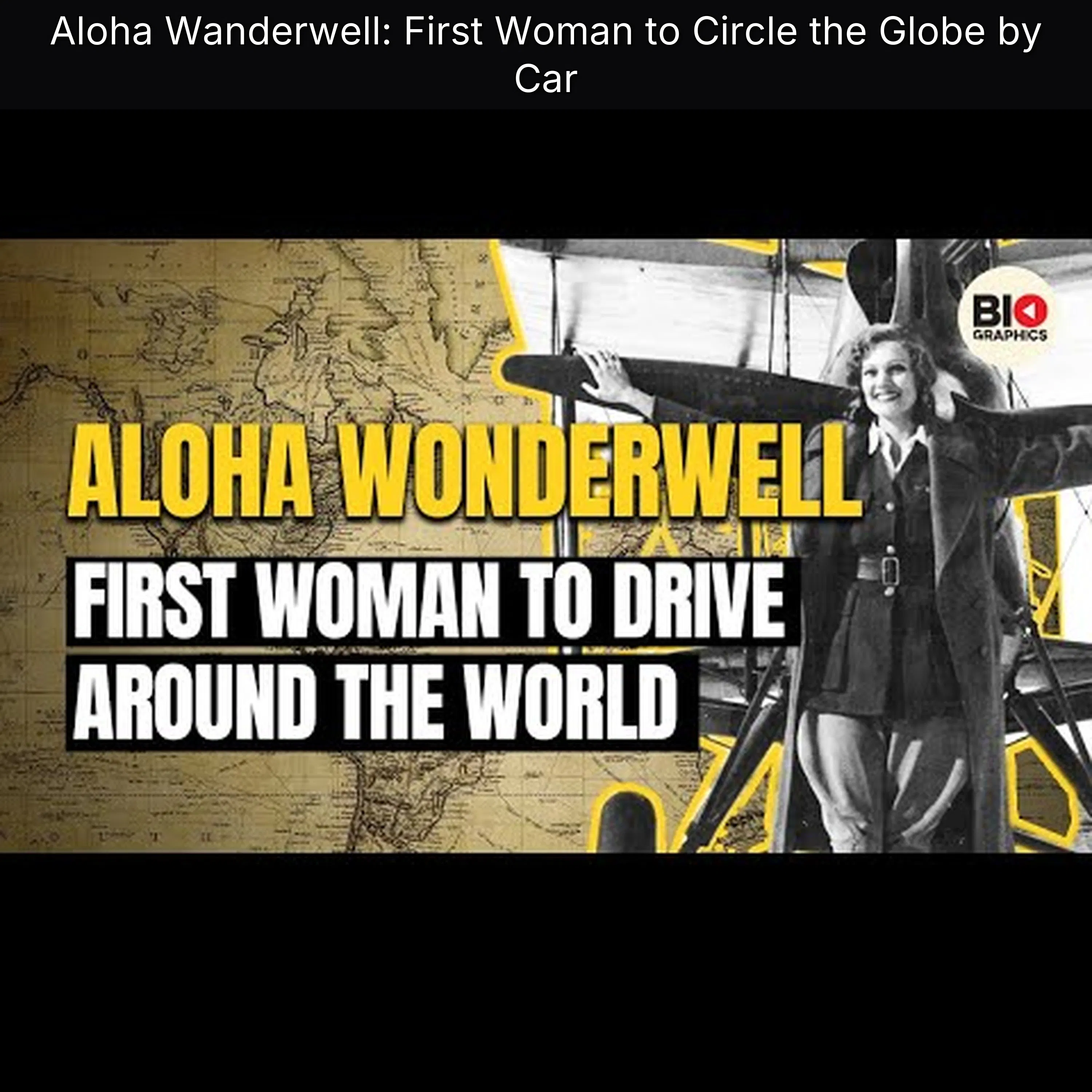 Aloha Wanderwell: First Woman to Circle the Globe by Car episode artwork