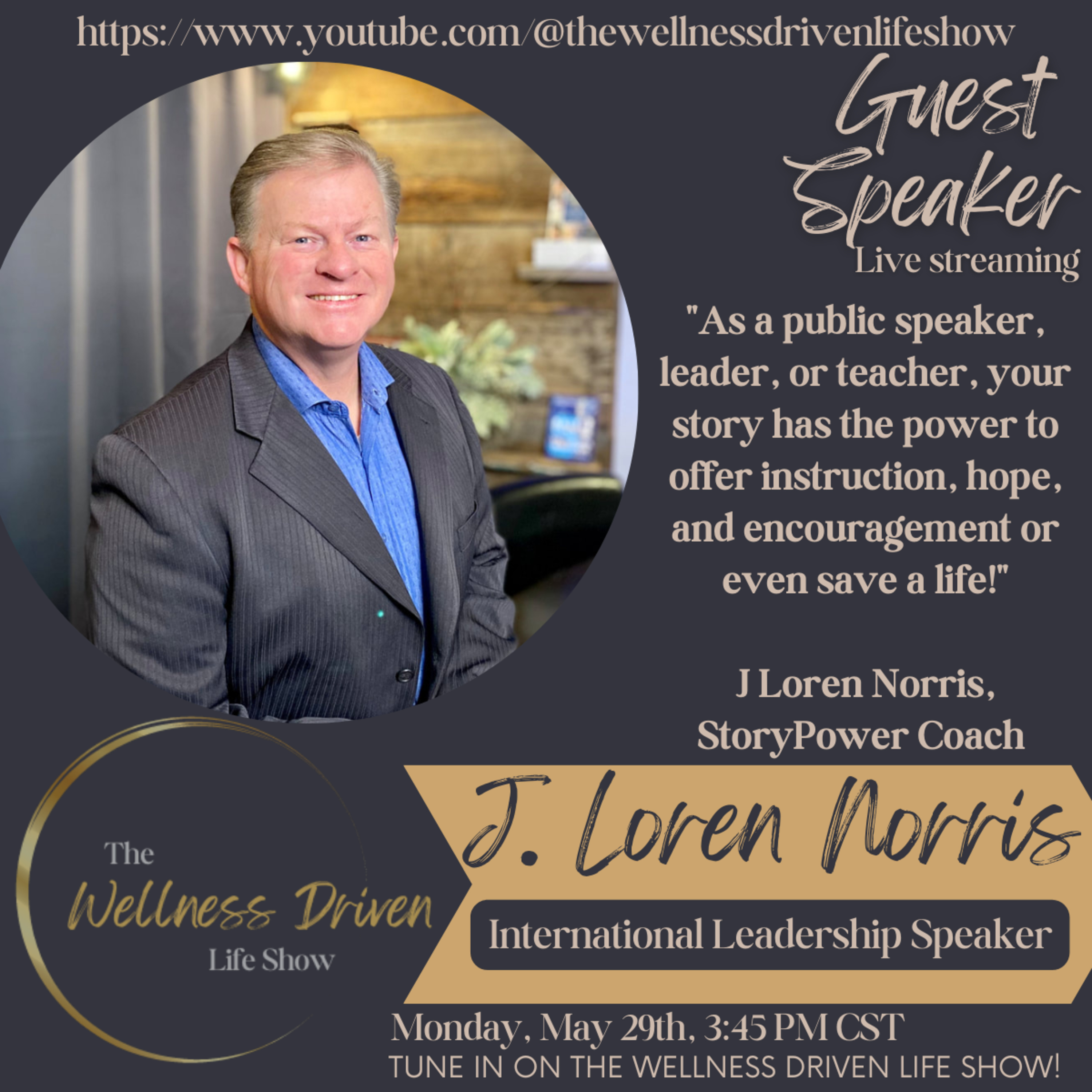 🔓 Unlock Your Inner Voice with Storytelling ft. StoryPower Coach J. Loren Norris episode artwork