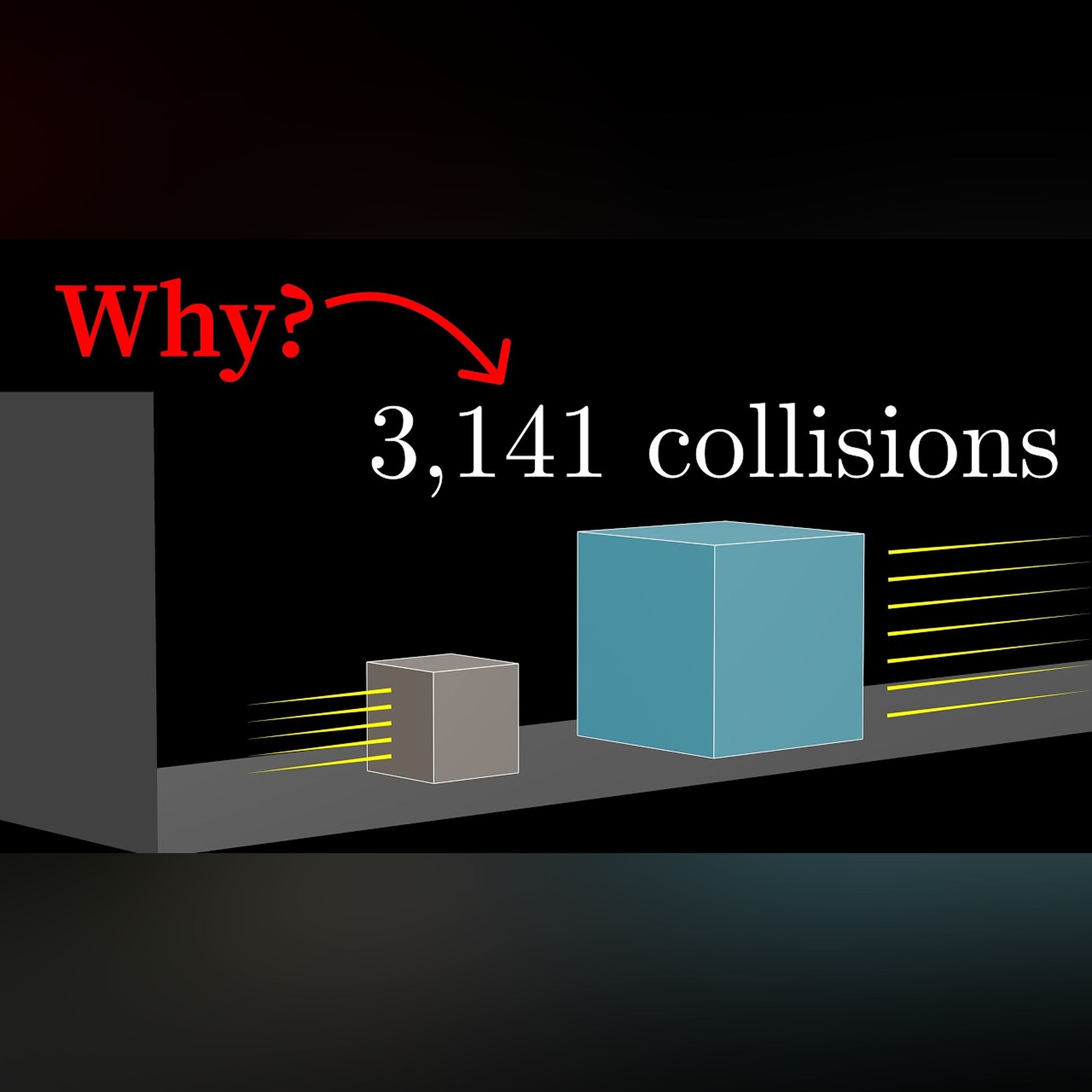 Why colliding blocks compute pi episode artwork