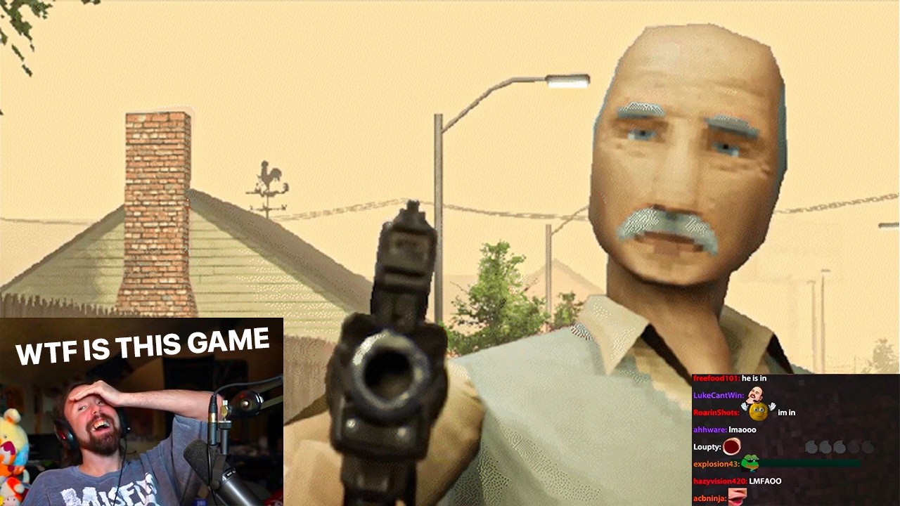 So I played this grandpa simulator.. | Asmongold TV