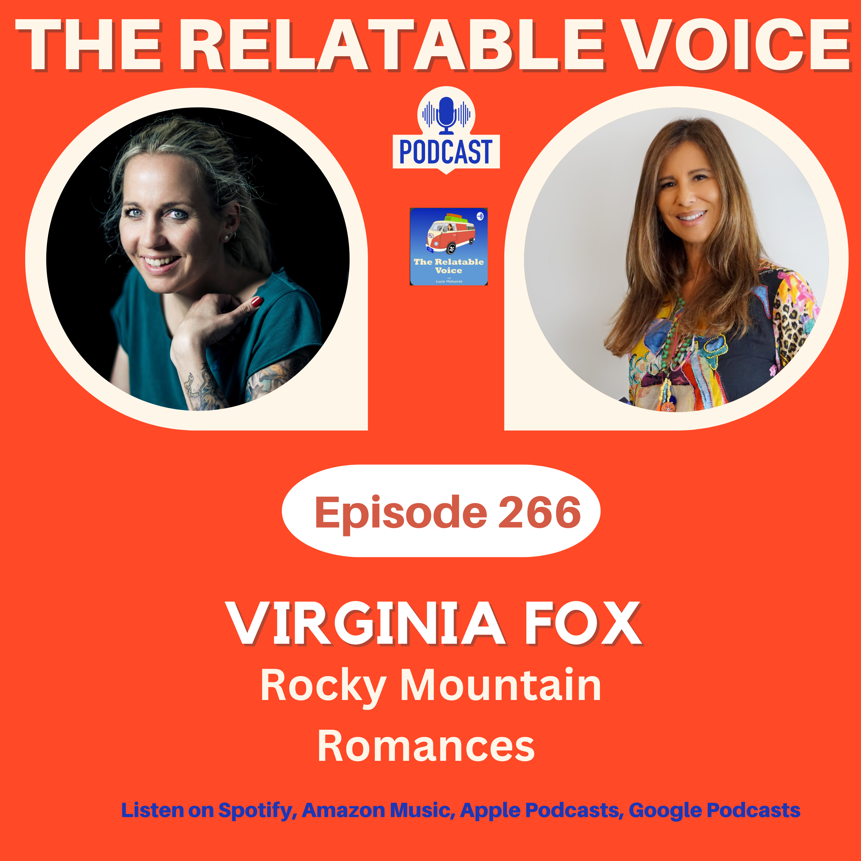 Virginia Fox  is a horse trainer and author of the Rocky Mountain Romances book series. episode artwork