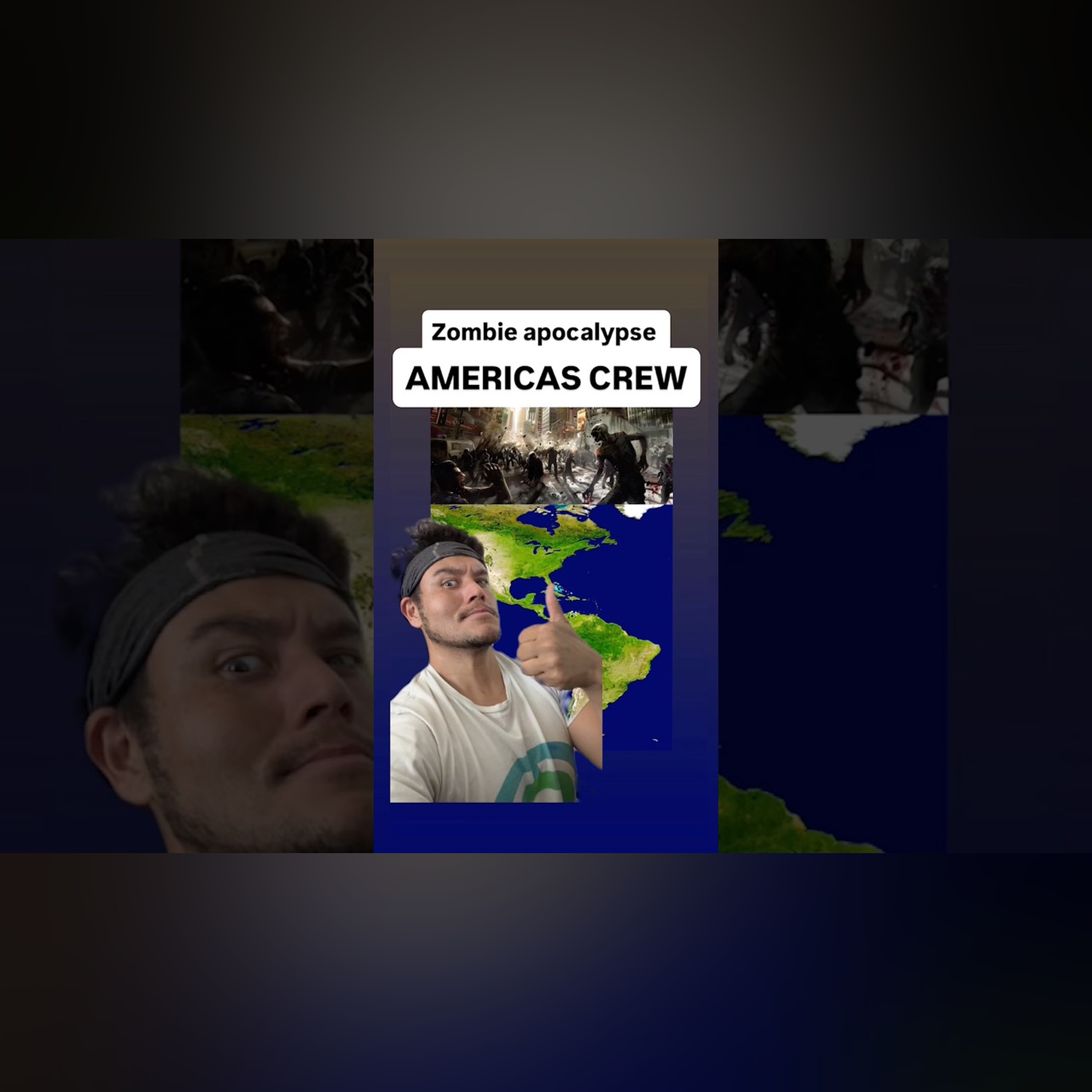 Zombie apocalypse...AMERICAS CREW!