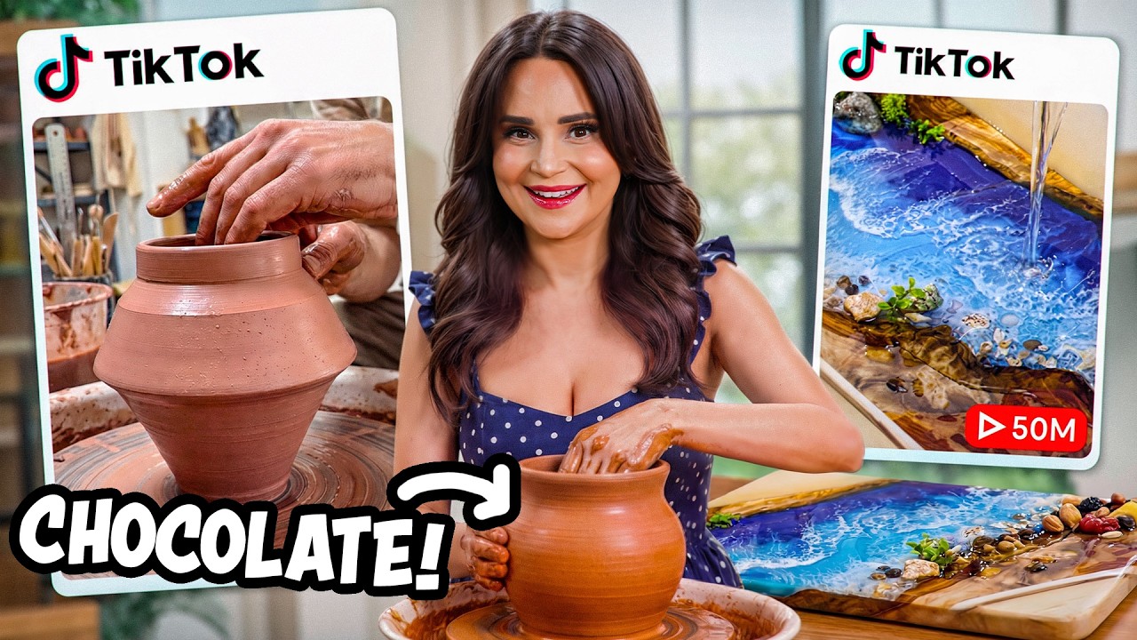Can I Recreate Viral TikTok Art Trends... But With Food?! episode artwork