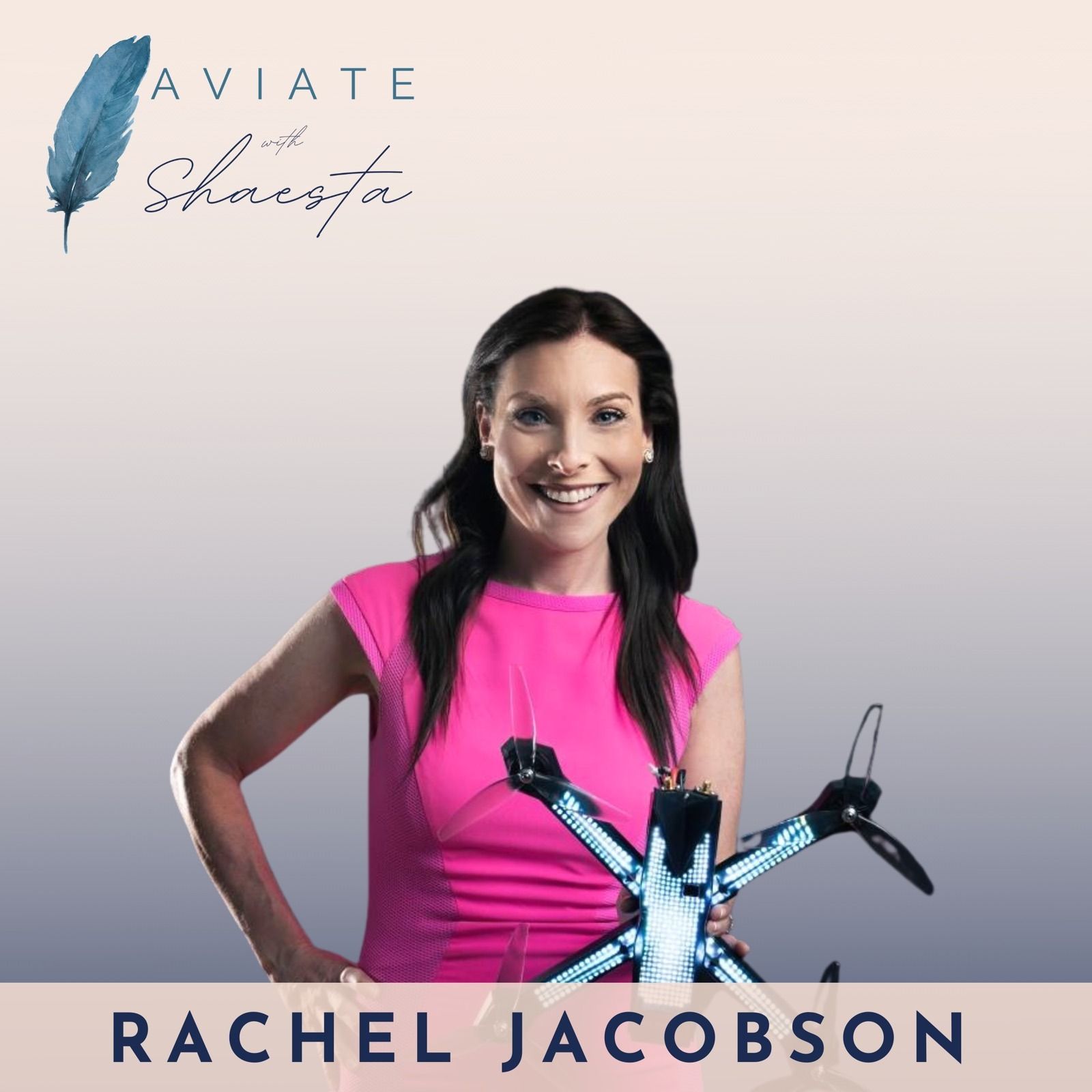 President of the Drone Racing League, Rachel Jacobson, talks about drone racing, tech, and aviation.