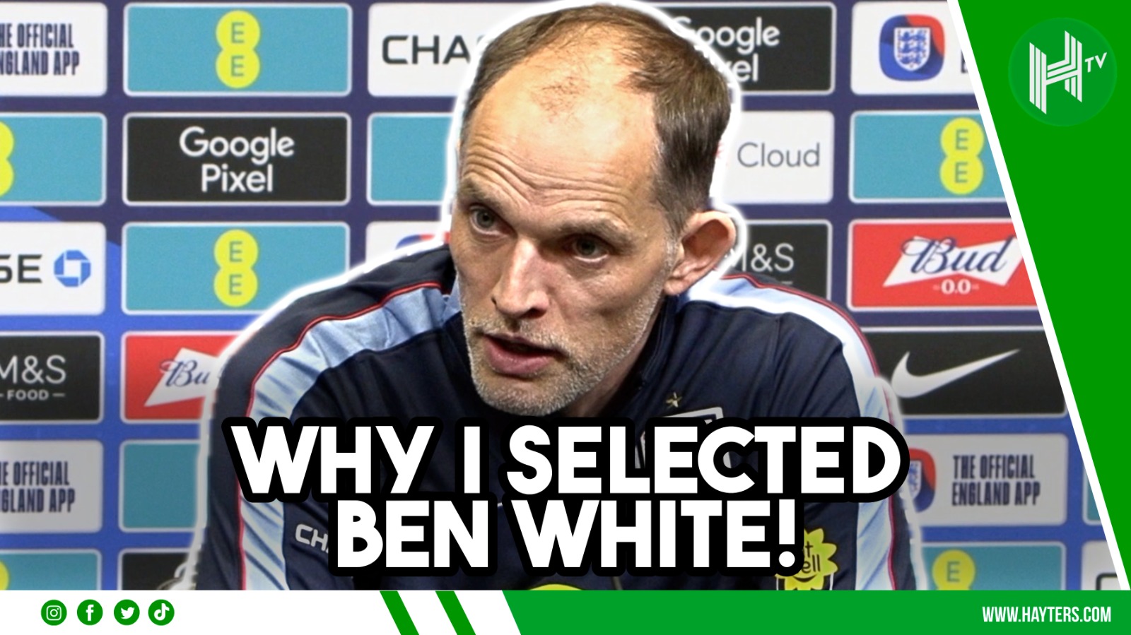 WHY I SELECTED BEN WHITE | Thomas Tuchel | England v Uruguay