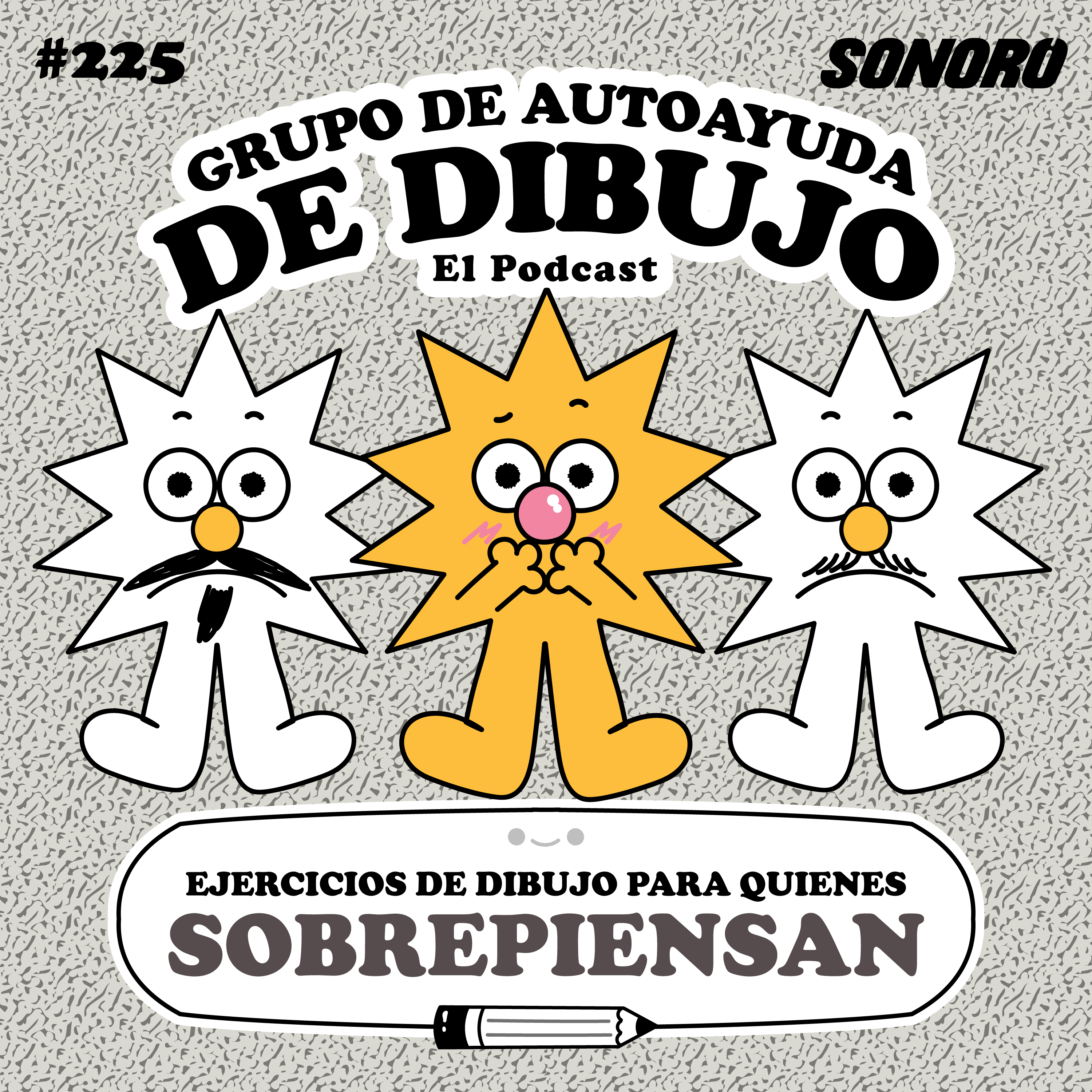 Ep. 225 - Ejercicios de dibujo para personas personas que SOBREPIENSAN mucho