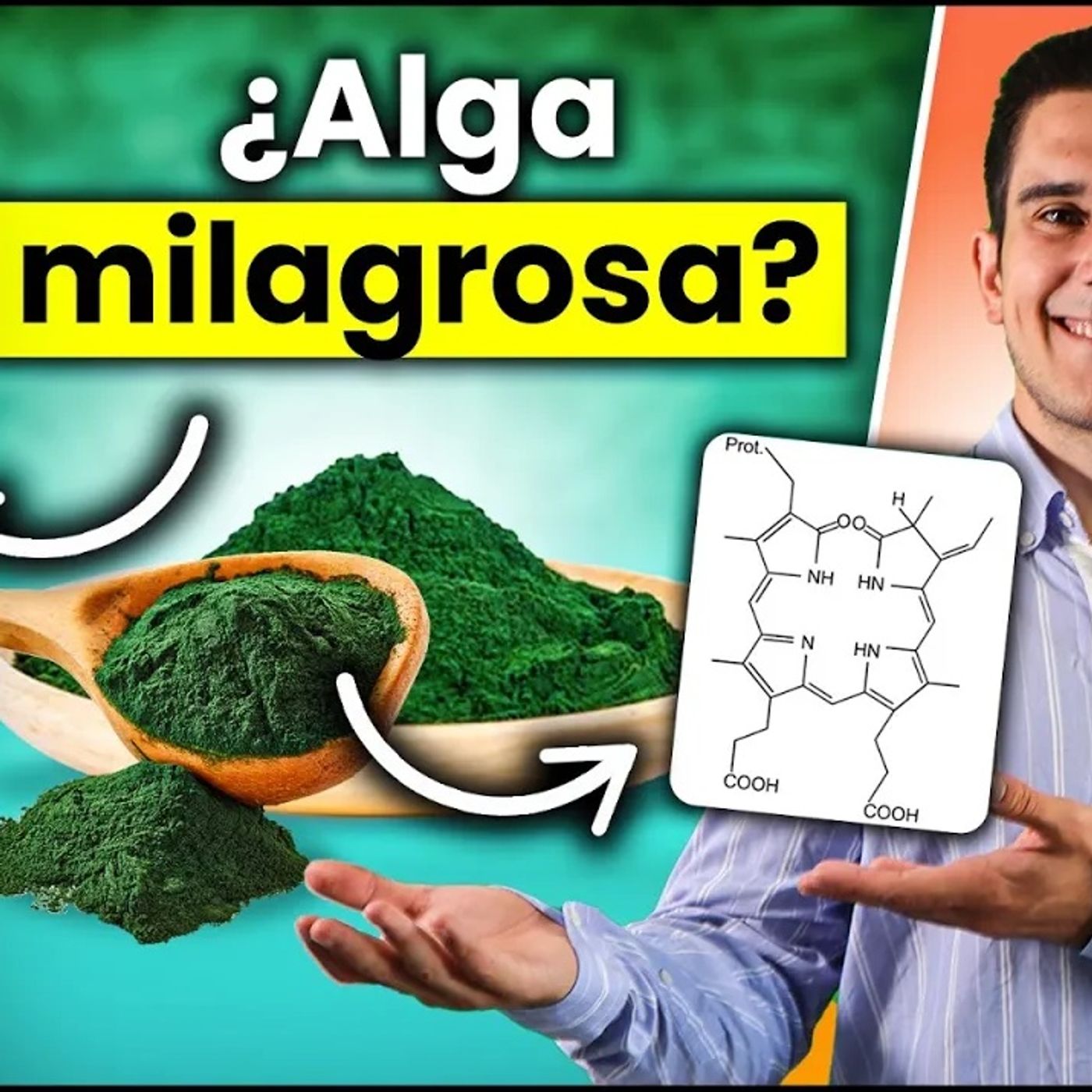 ¿TOMAS ESPIRULINA?🌿El ALGA que BAJA tu PRESIÓN ARTERIAL y retrasa el ENVEJECIMIENTO | Efecto "DETOX" episode artwork