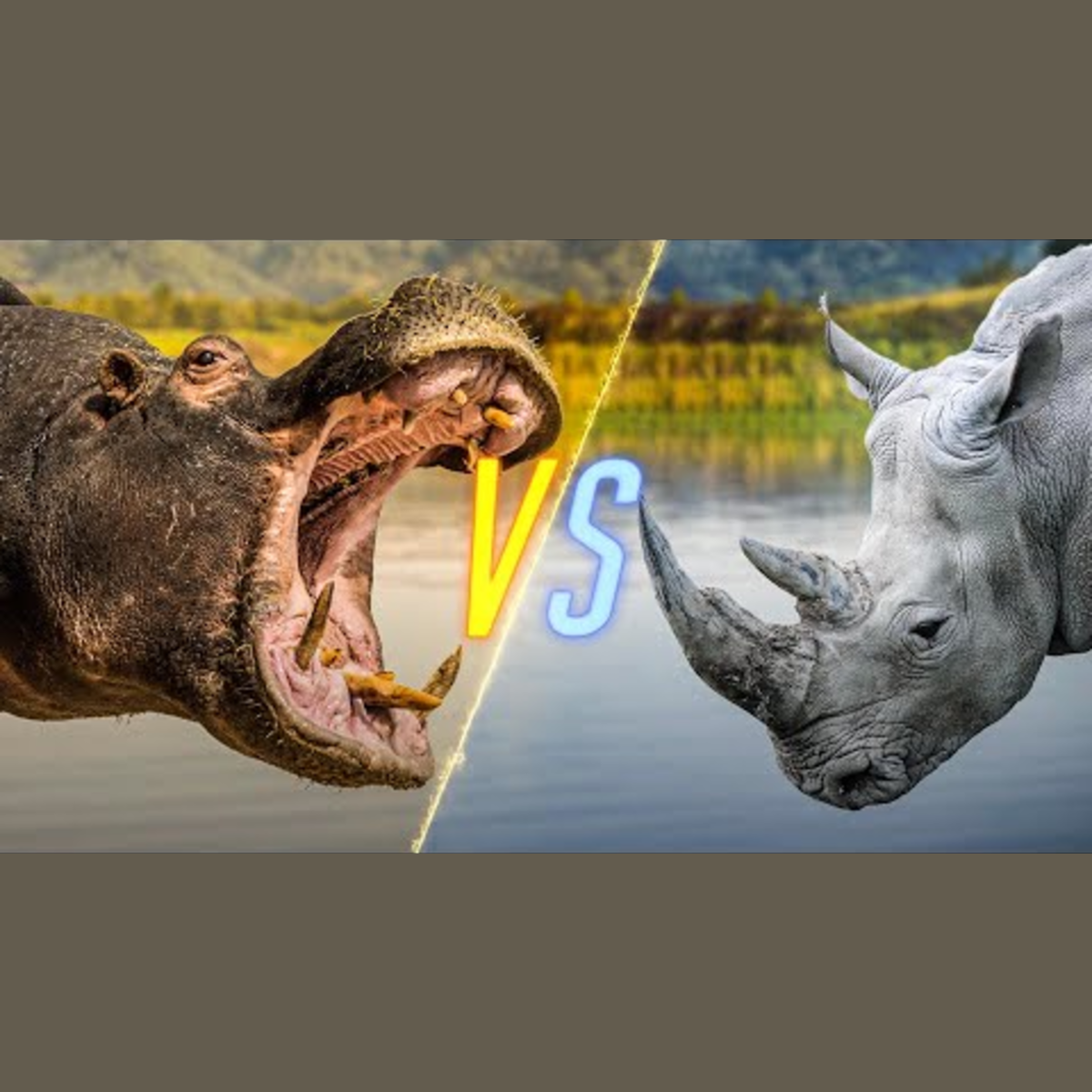 Hippo vs Rhino Showdown episode artwork