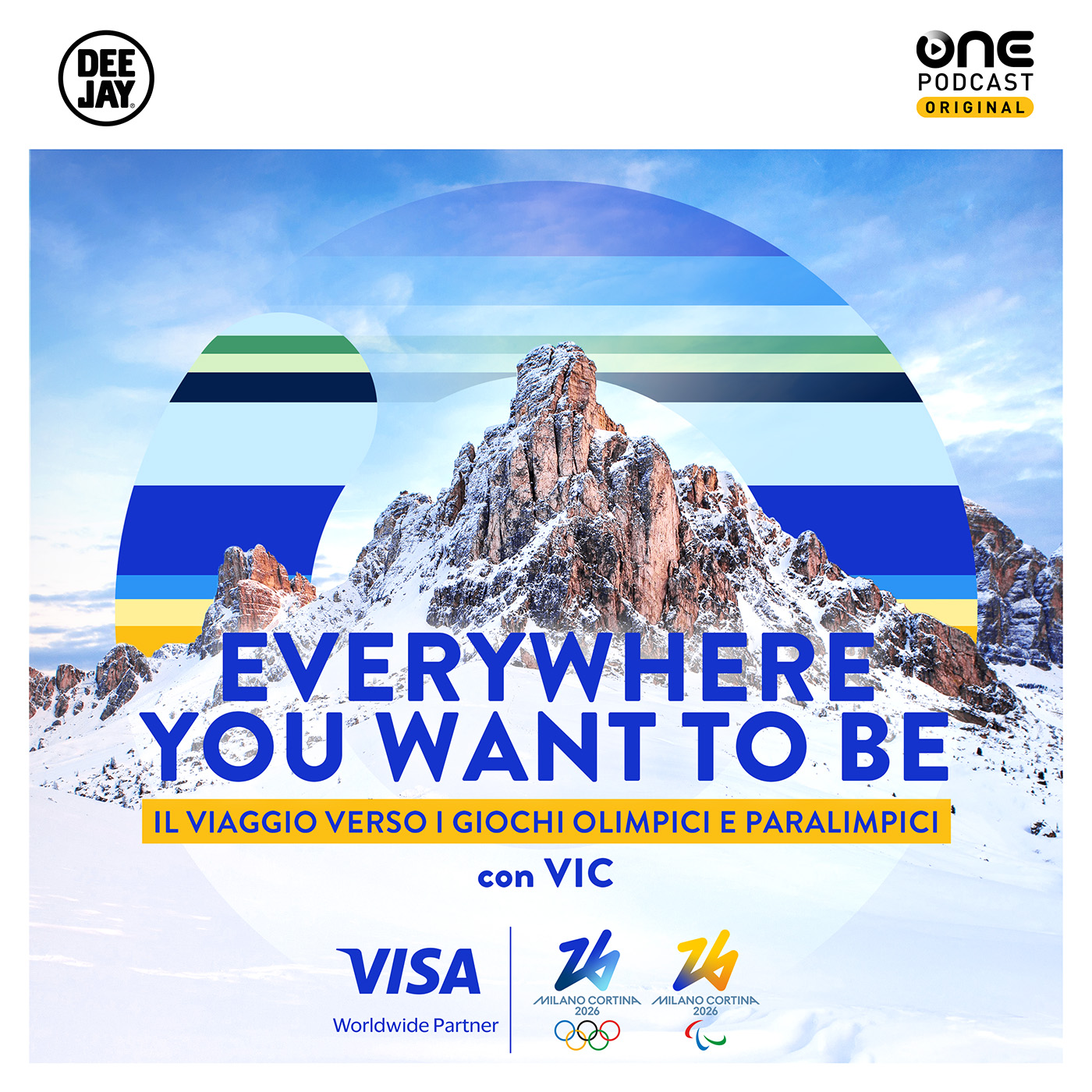 Copertina di Everywhere You Want To Be - Il viaggio verso i Giochi Olimpici e Paralimpici