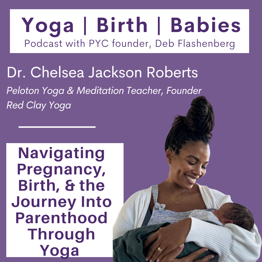 Navigating Pregnancy, Birth, and the Journey Into Parenthood through Yoga with Peloton Instructor Dr. Chelsea Jackson Roberts episode artwork