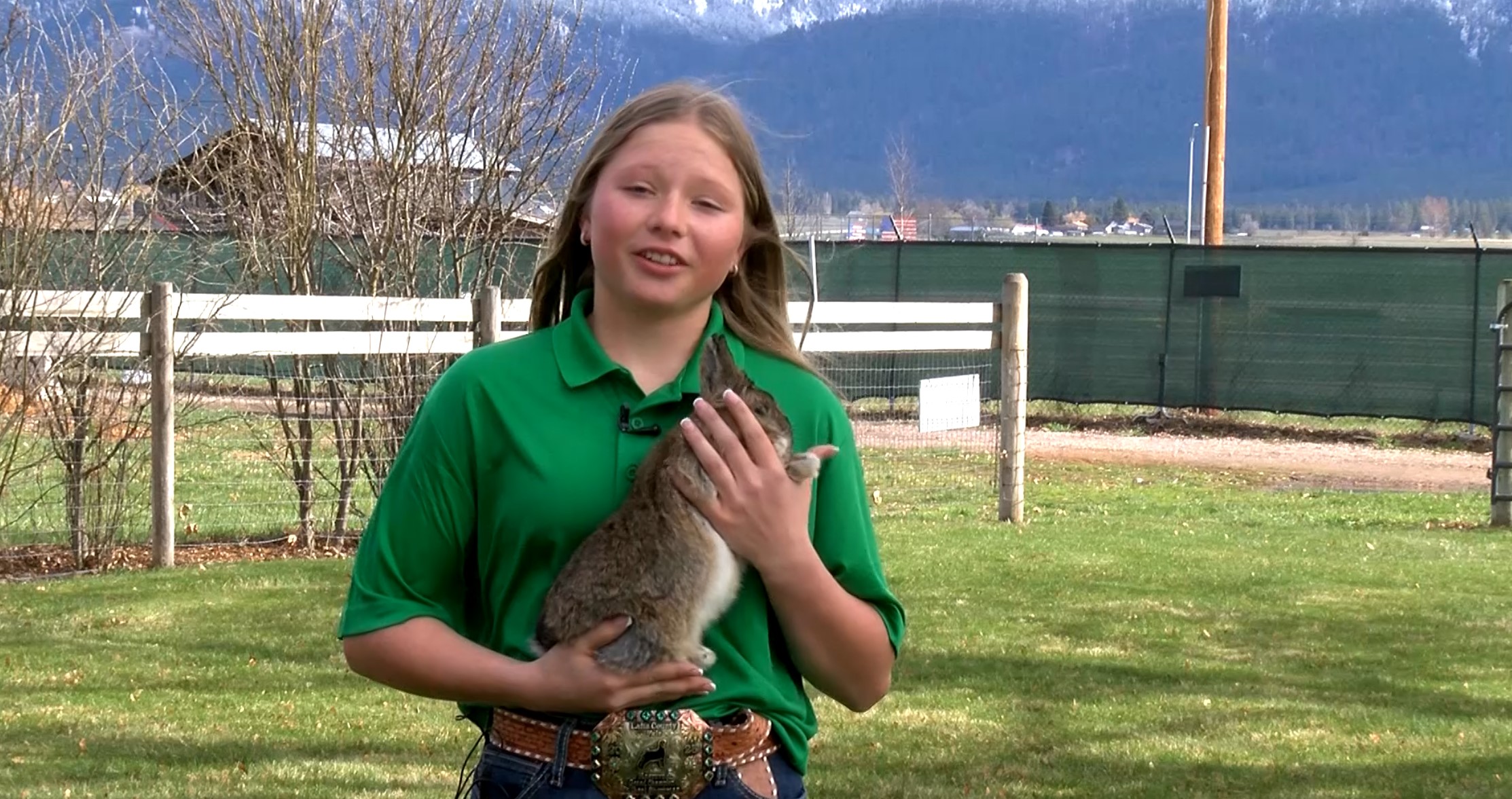 Teen 4-H member raises Netherland rabbits as Easter symbols of spring episode artwork