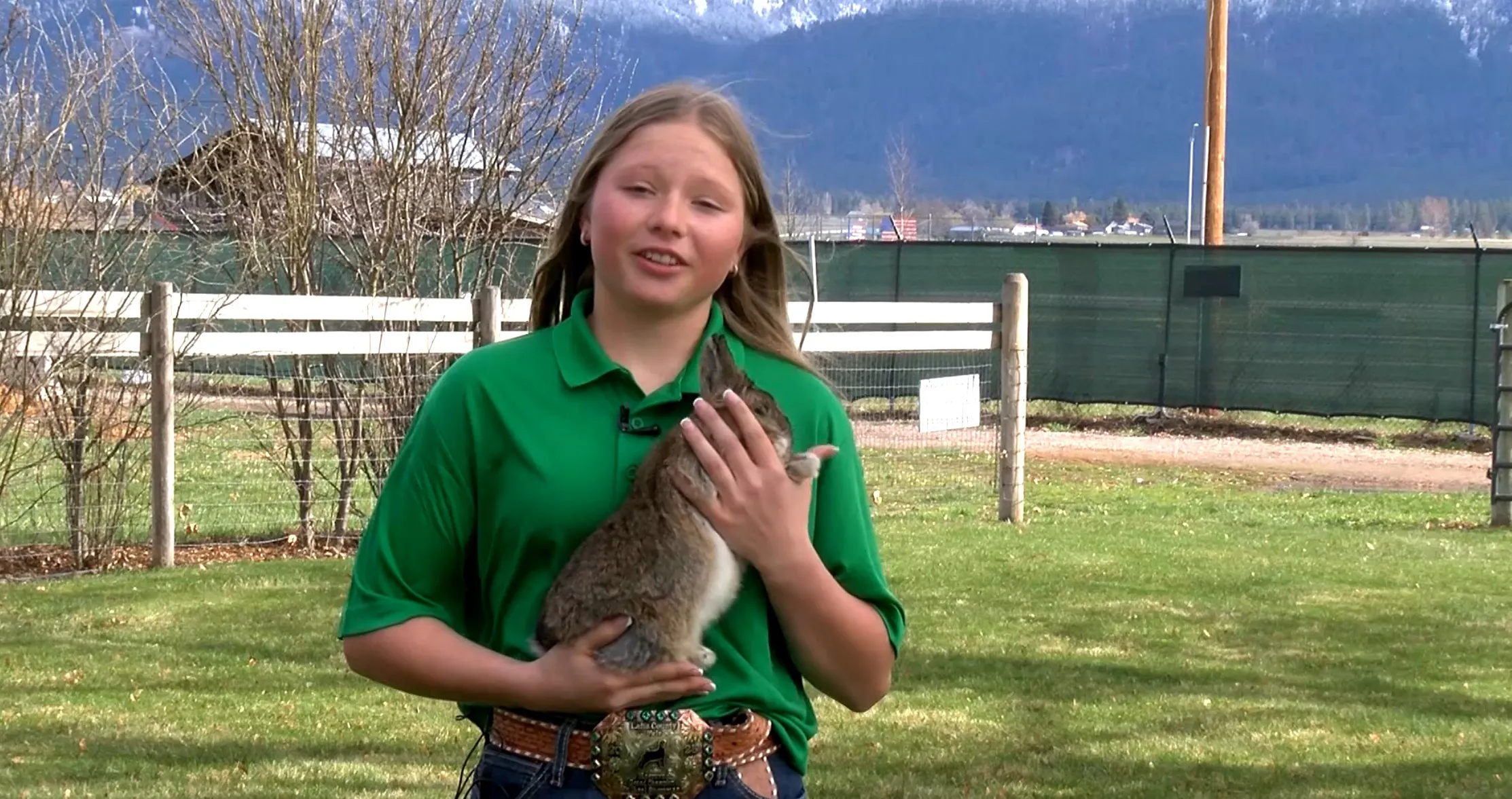 Teen 4-H member raises Netherland rabbits as Easter symbols of spring episode artwork