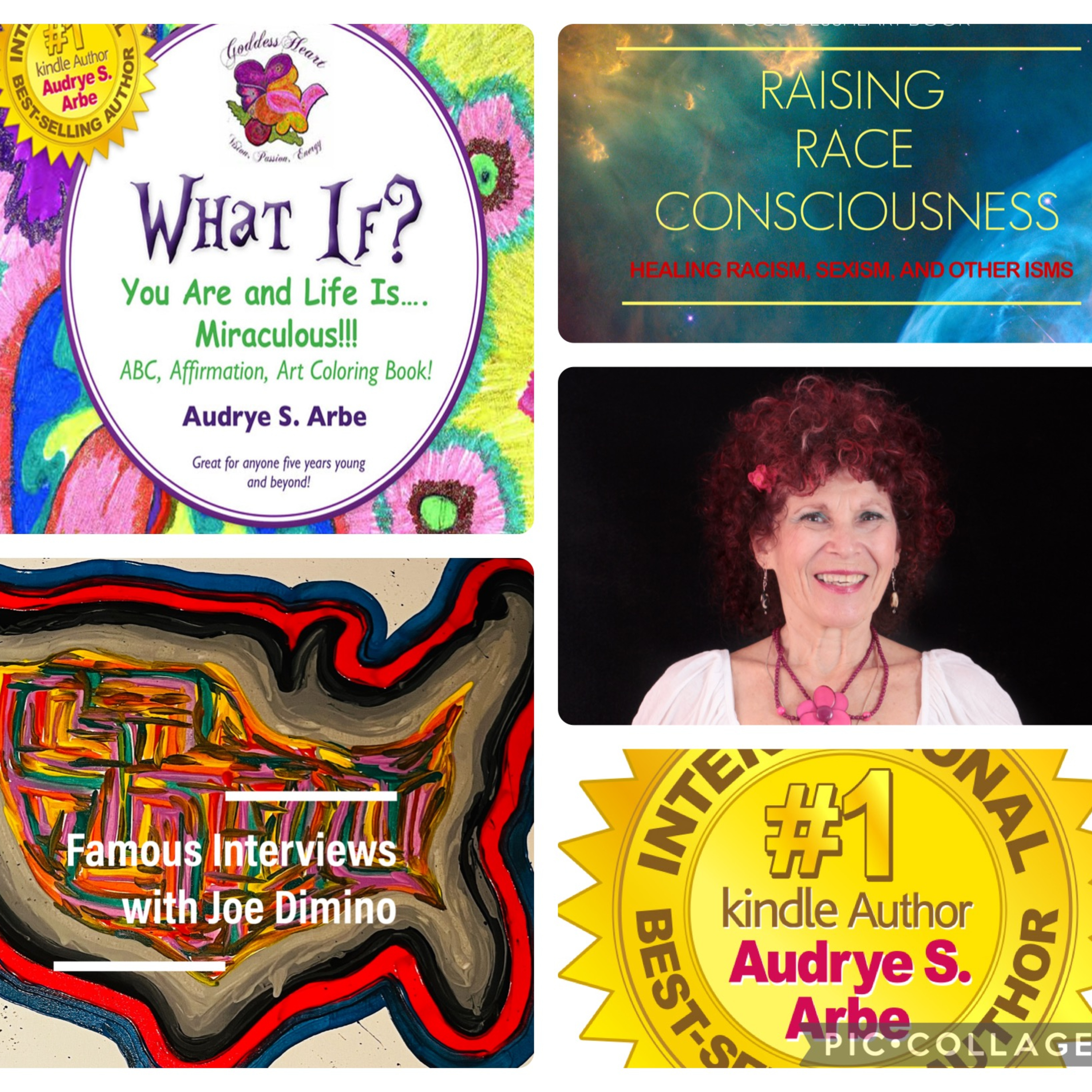 Artist, Author & Transformational Goddess of Light Audrye S. Arbe episode artwork