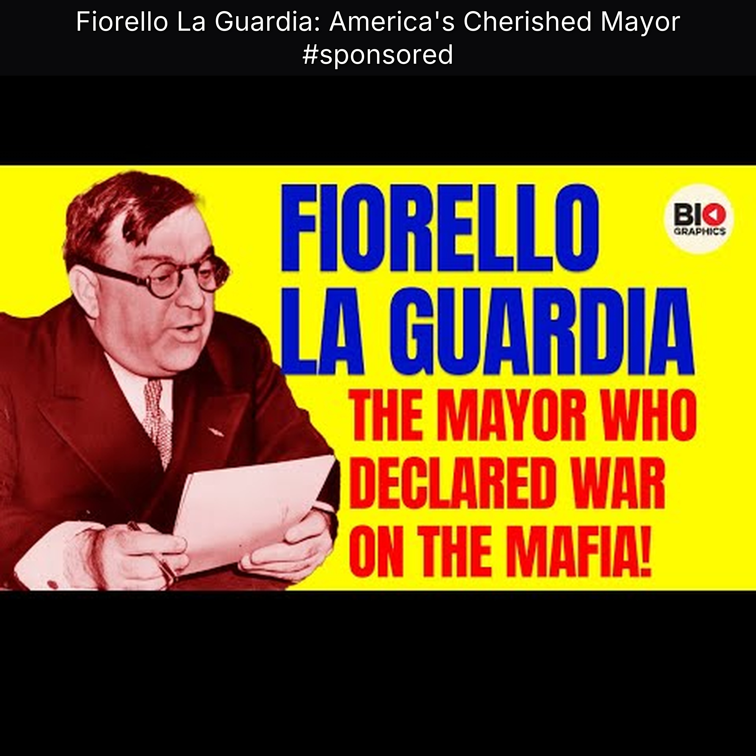 Fiorello La Guardia: America's Cherished Mayor #sponsored