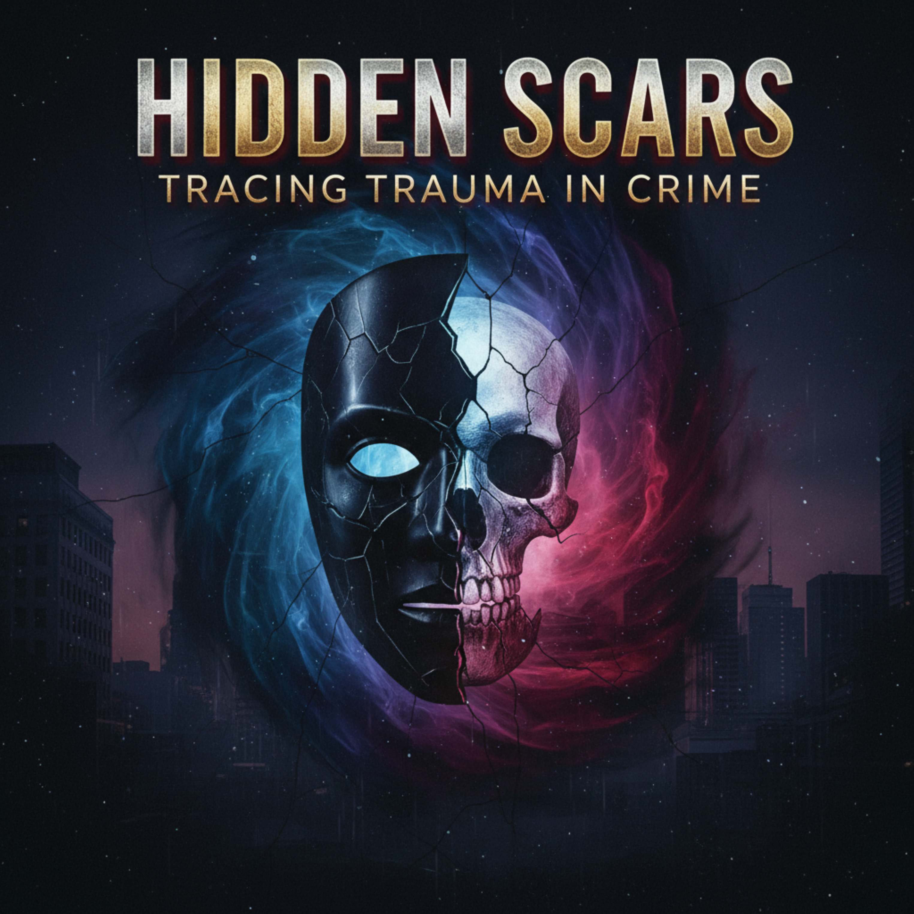 Hidden Scars: Tracing Trauma in Crime podcast artwork
