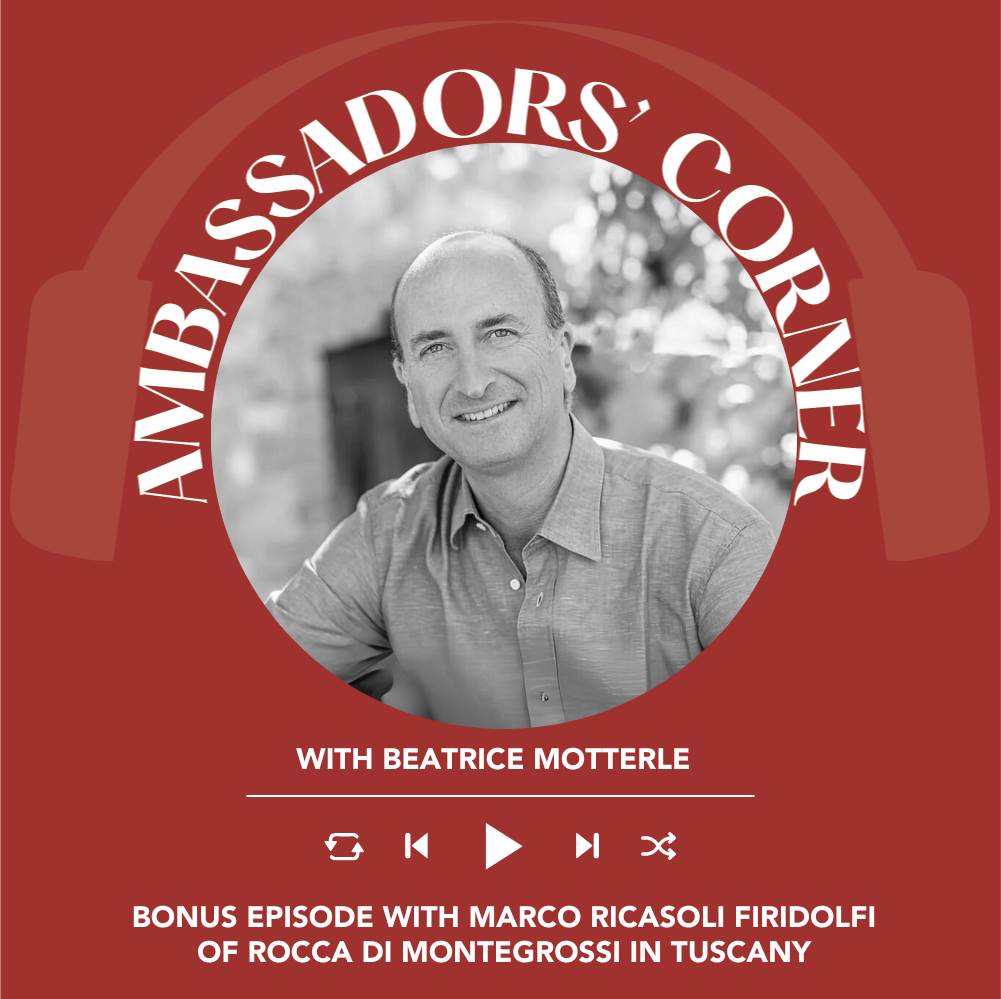Bonus Episode with Marco Ricasoli-Firidolfi of Rocca di Montegrossi | Clubhouse Ambassadors' Corner