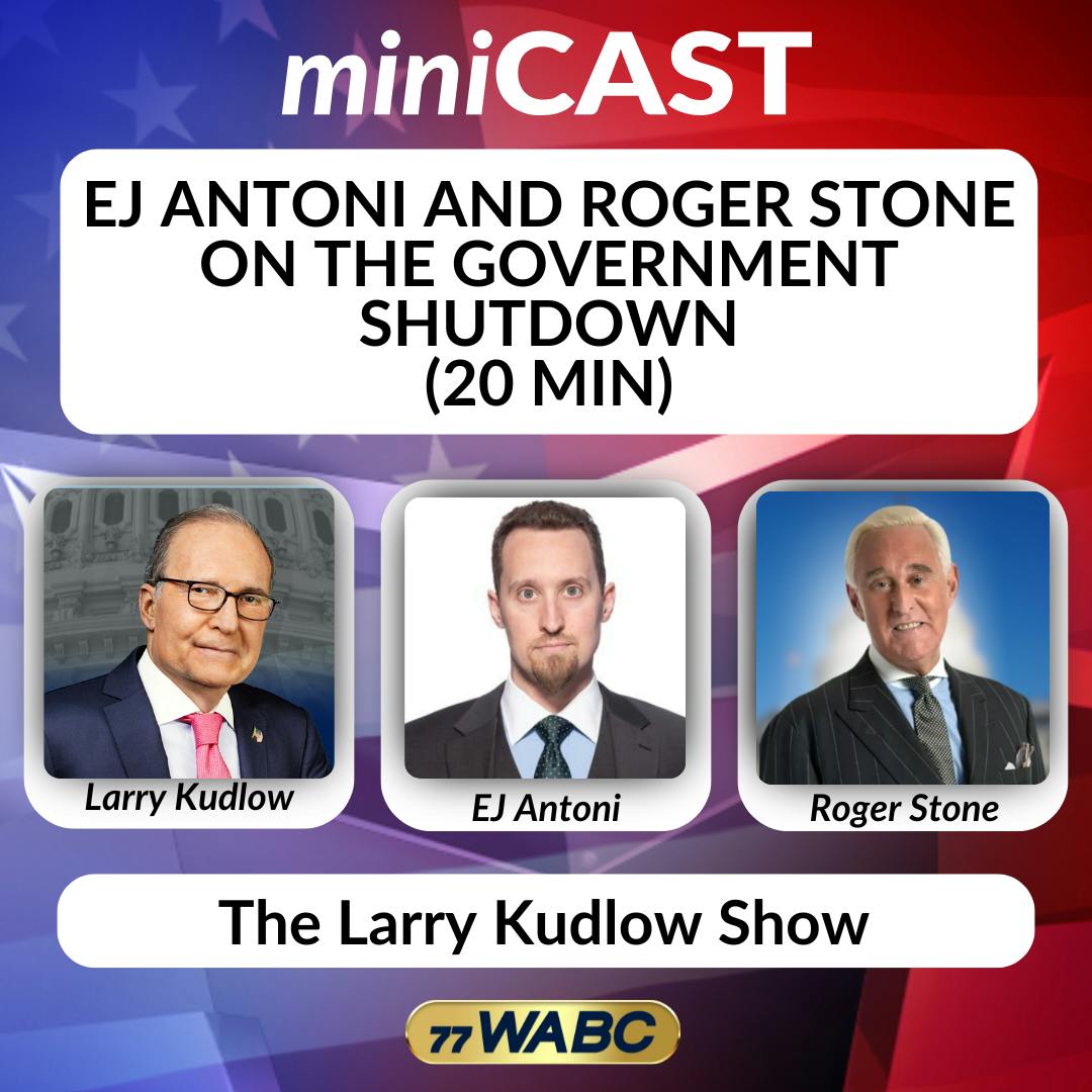 EJ Antoni and Roger Stone on the Governmnent Shutdown (20 min) | 11-15-25 EJ Antoni and Roger Stone on the Governmnent Shutdown (20 min) | 11-15-25