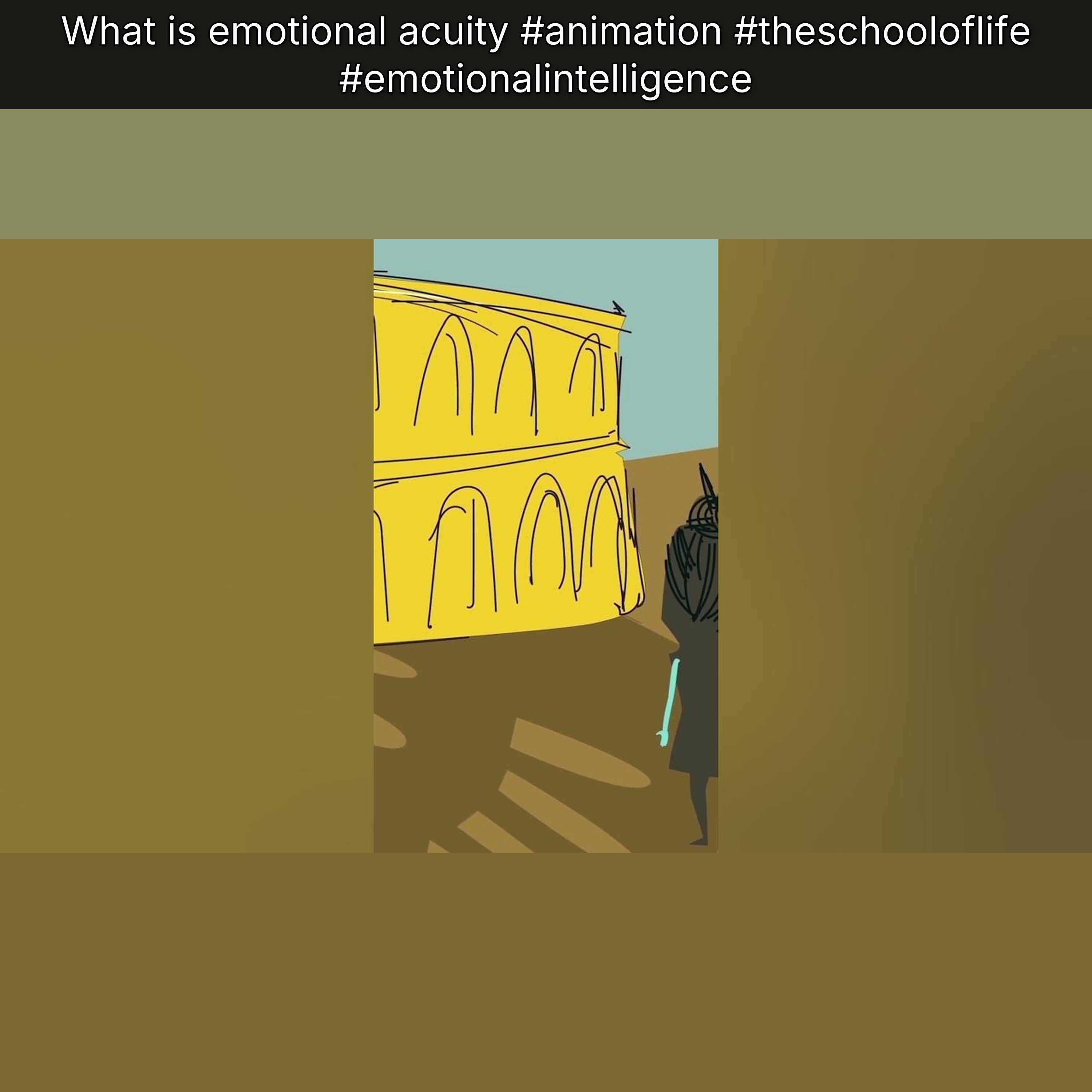 What is emotional acuity #animation #theschooloflife #emotionalintelligence