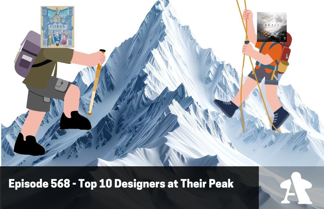 Episode 568 - Top 10 Designers at Their Peak Episode 568 - Top 10 Designers at Their Peak