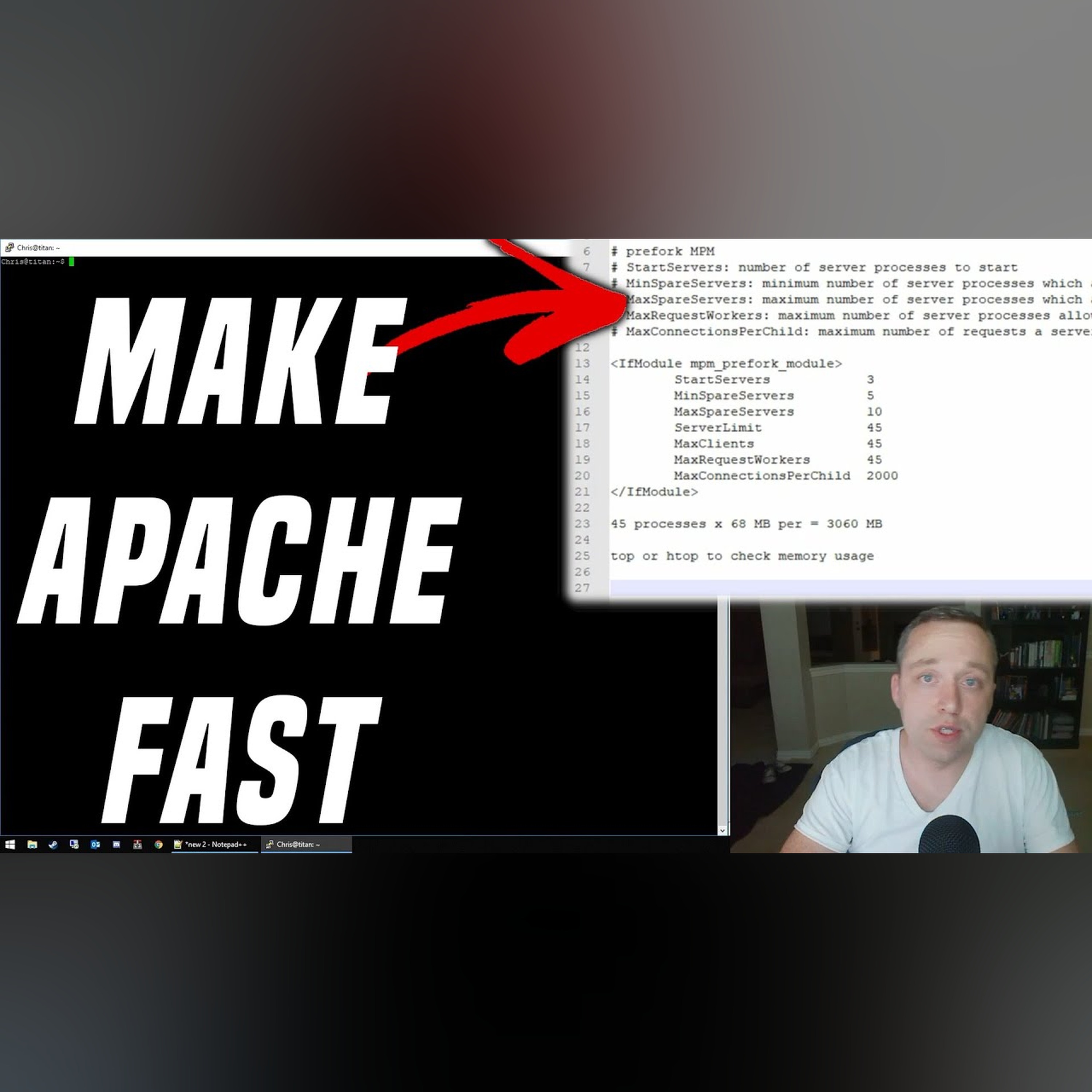 Optimizing Apache Memory Usage | Mpm prefork settings episode artwork
