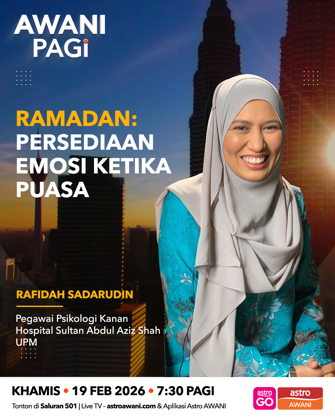 AWANIpagi | Ramadan: Persediaan emosi ketika puasa