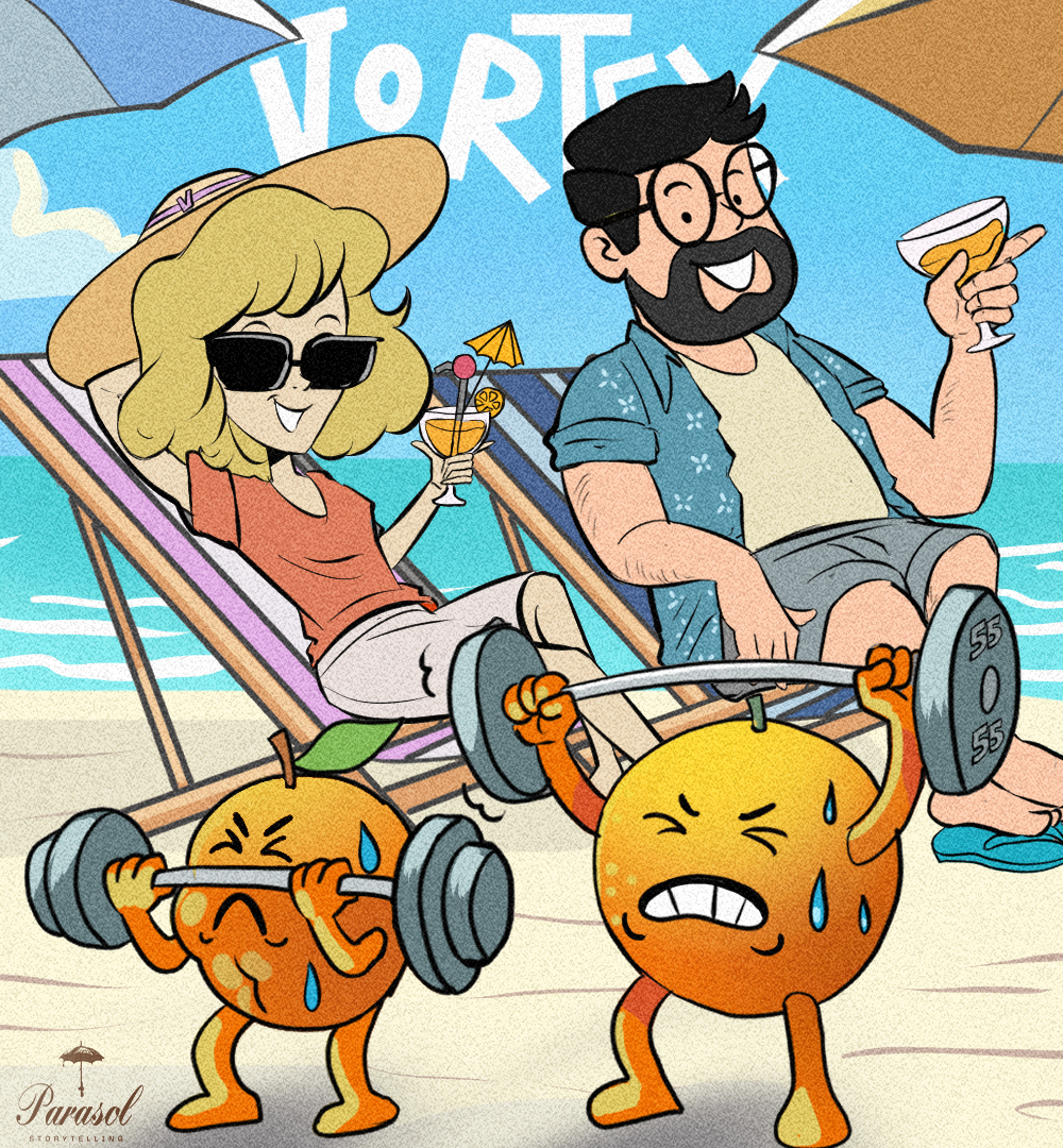 Vortex 55 - Laranjas de academia e Traição no relógio