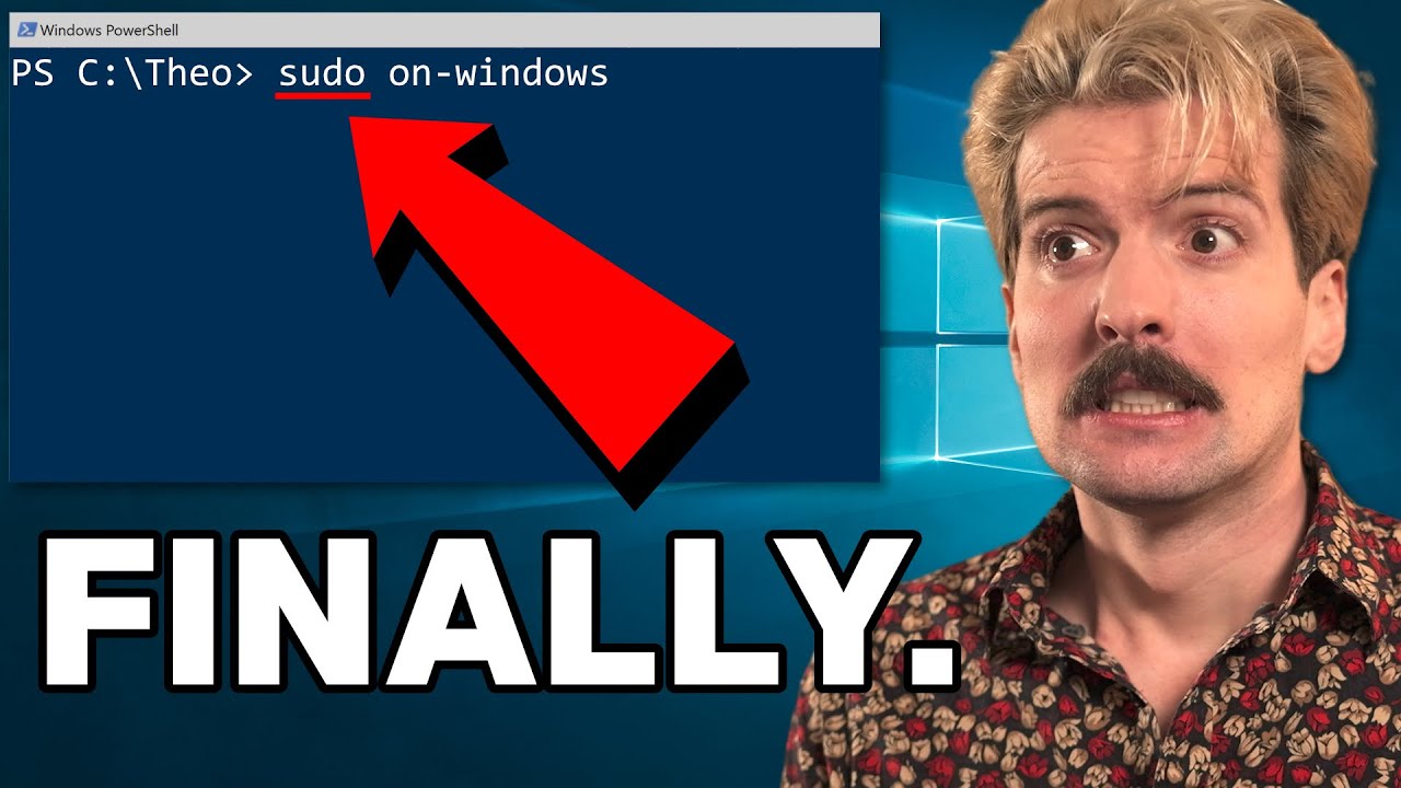 Sudo on Windows? (Spoiler: It's actually good) | Theo - t3․gg