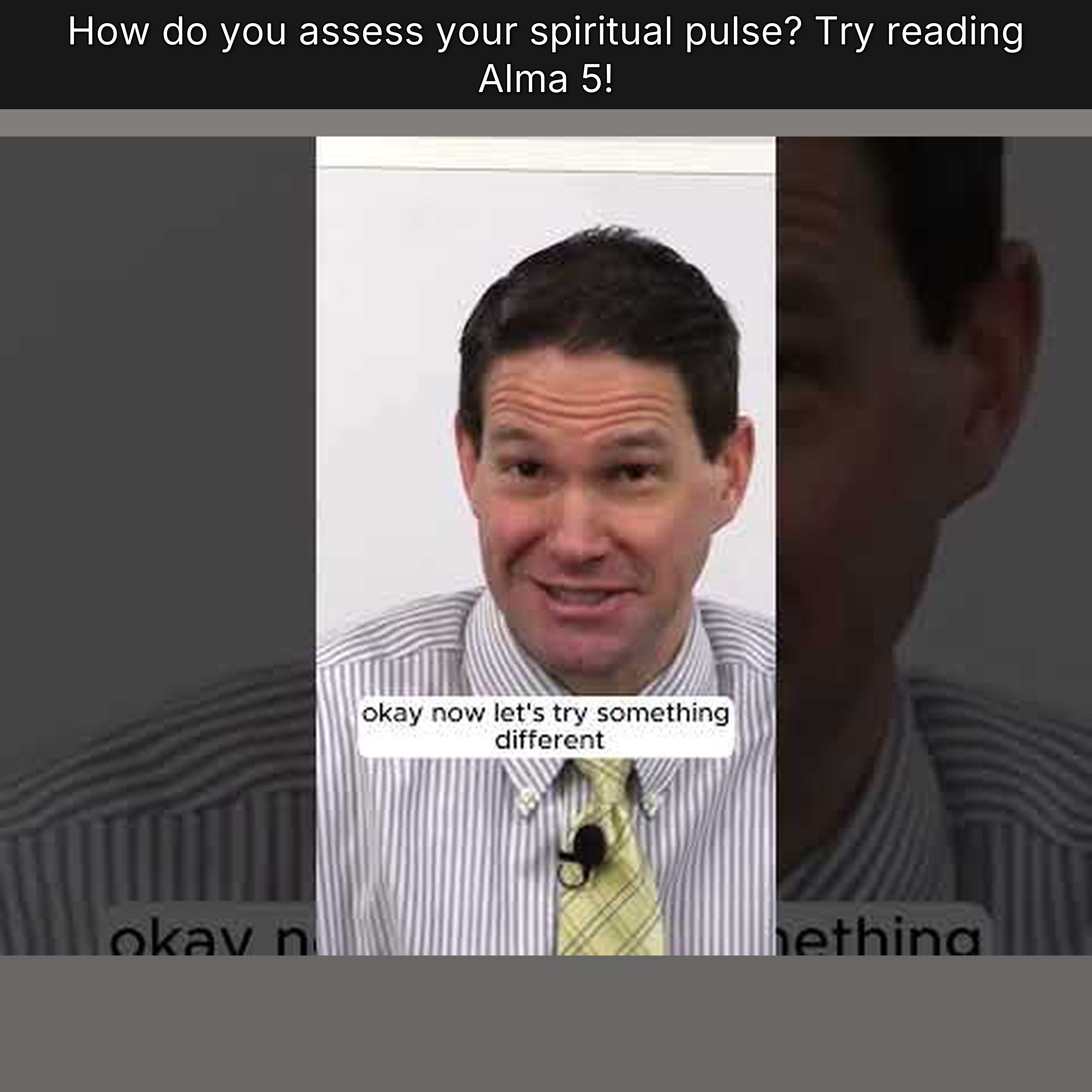 How do you assess your spiritual pulse? Try reading Alma 5! episode artwork