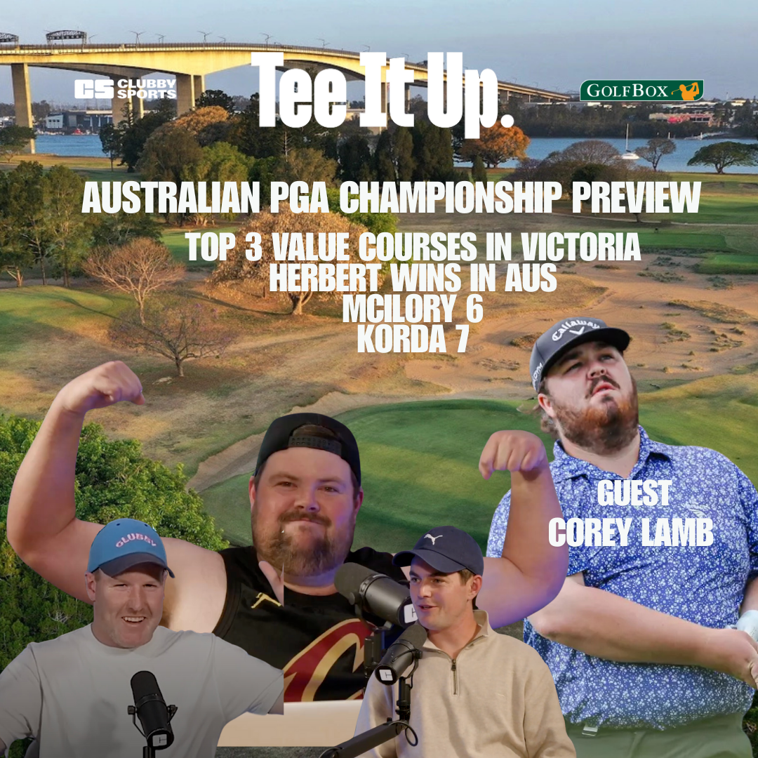 Victoria's BEST VALUE Golf Courses | 2024 Australian PGA Championship Preview, Corey Lamb and Rory dominates the DP episode artwork
