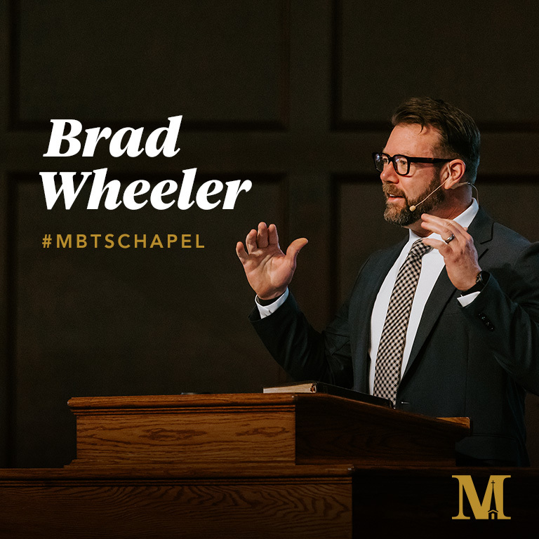 Chapel with Brad Wheeler - February 11, 2025