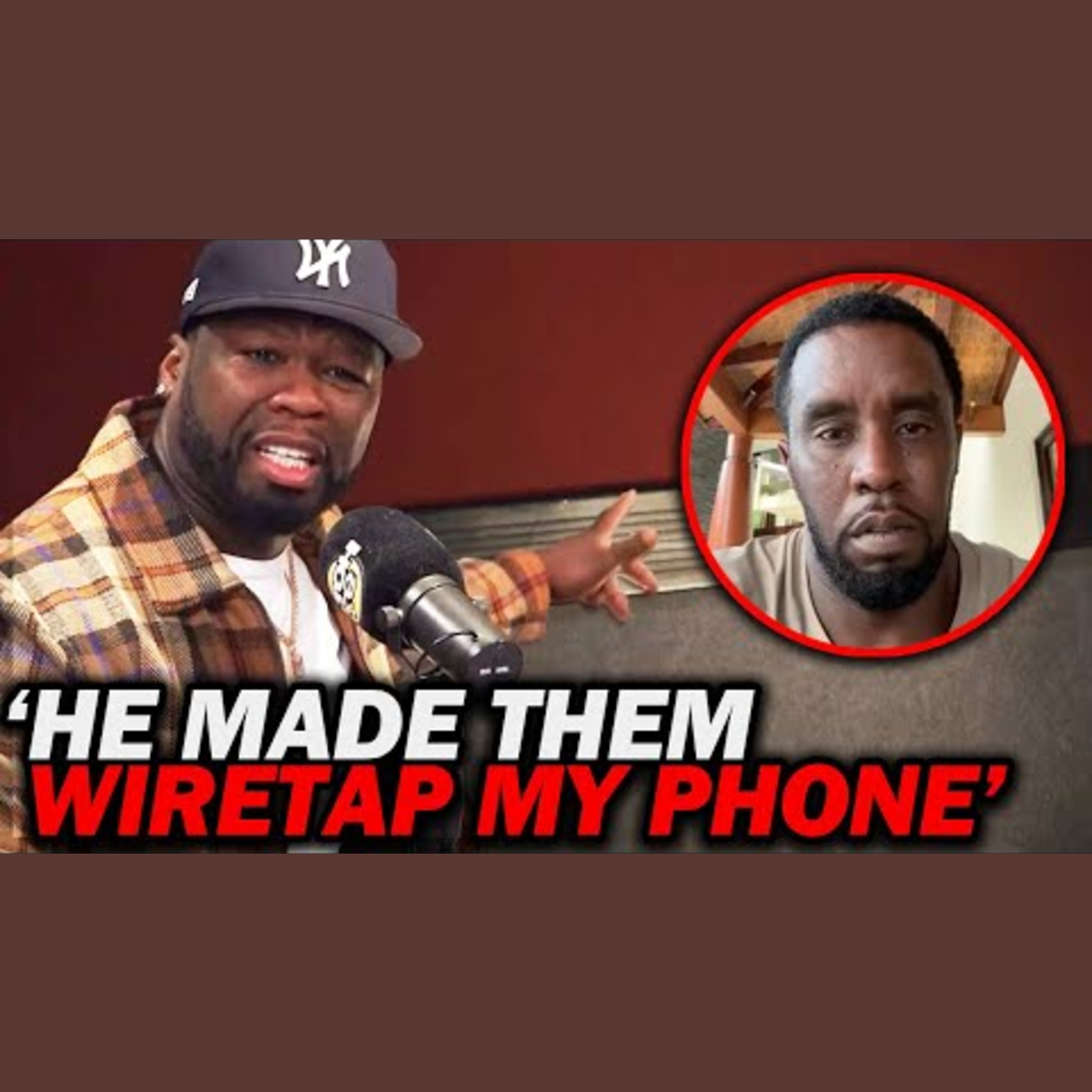 50 Cent Reveals Chilling Wiretap Theory Involving Diddy episode artwork