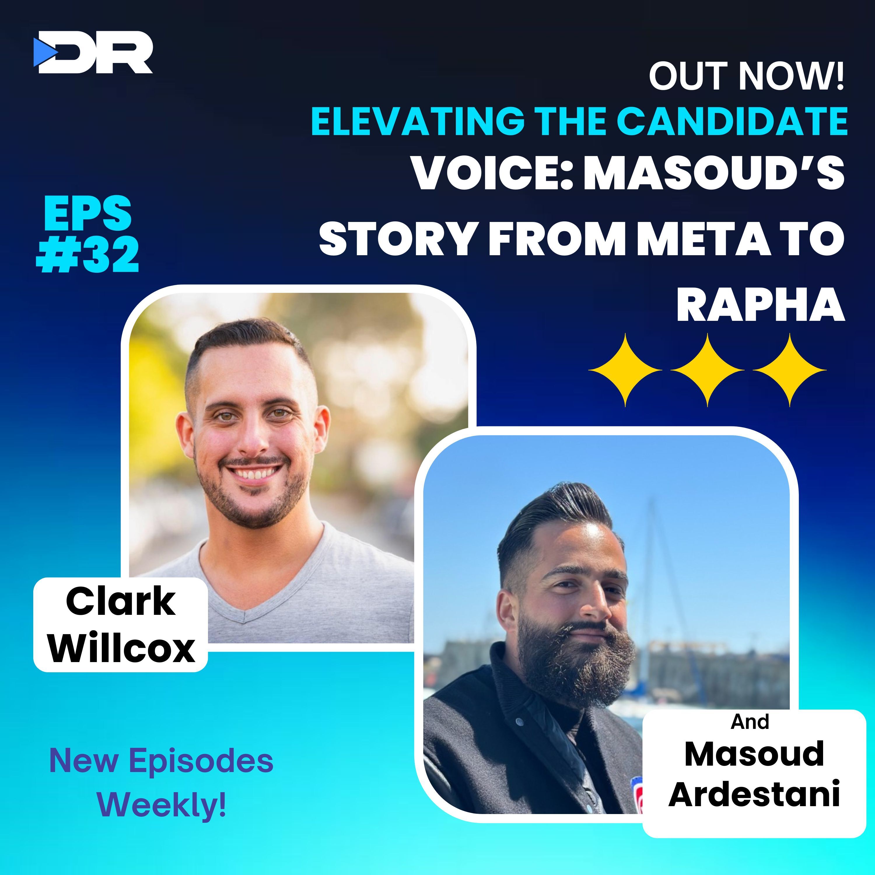 #32- Elevating the Candidate Voice: Masoud Ardestani’s story from Meta to Rapha