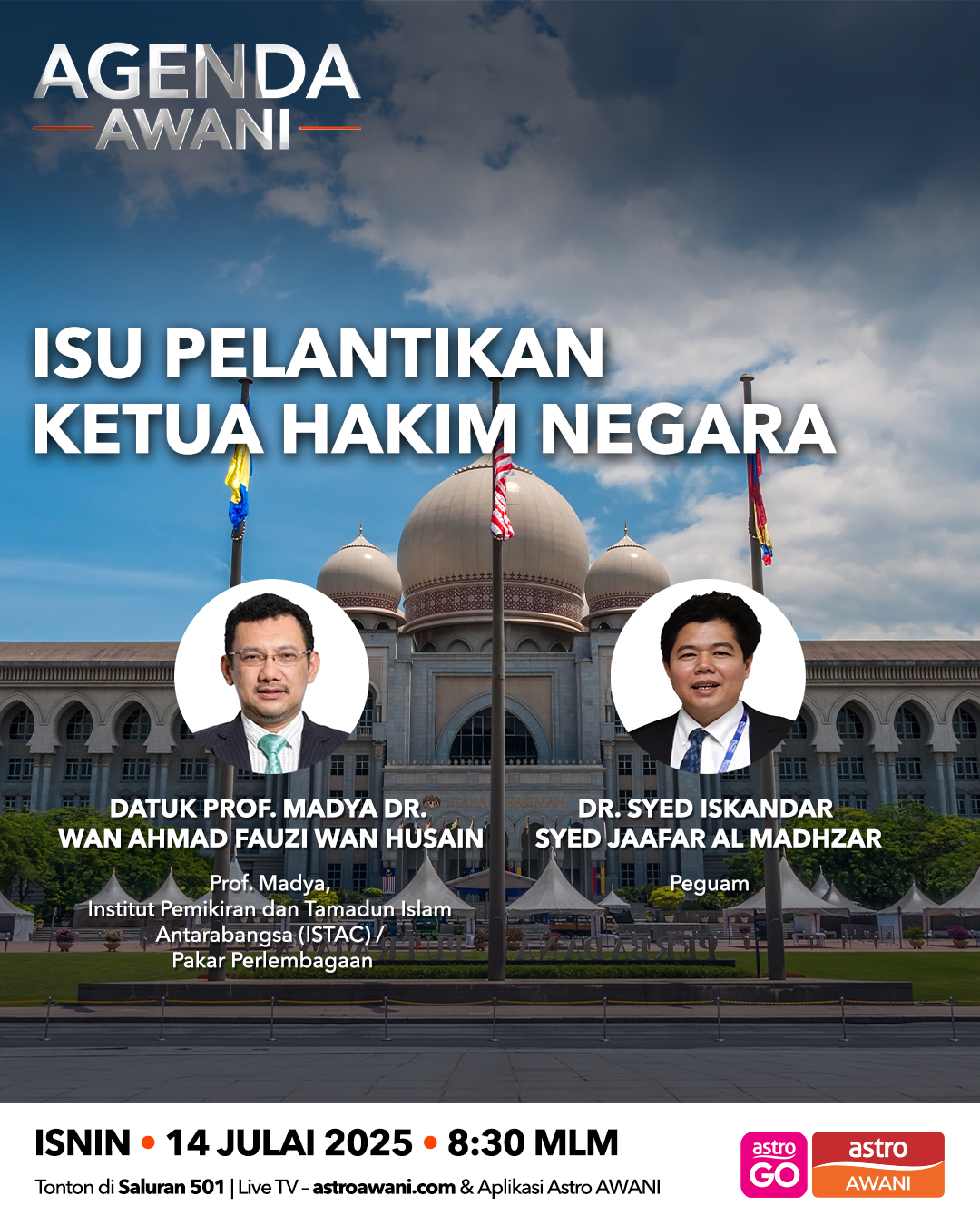 Agenda AWANI: Isu Pelantikan Ketua Hakim Negara