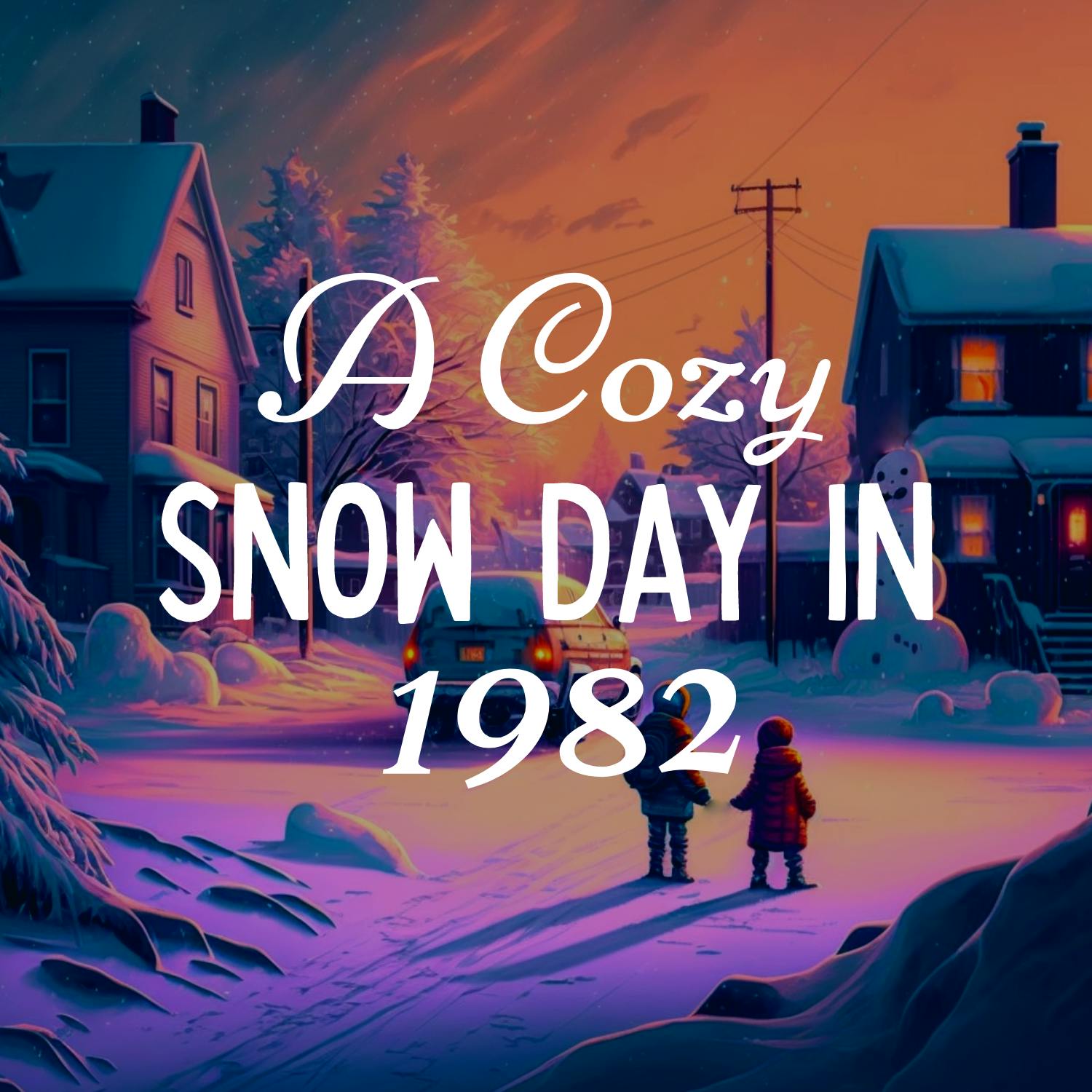 A Cozy Snow Day in 1982