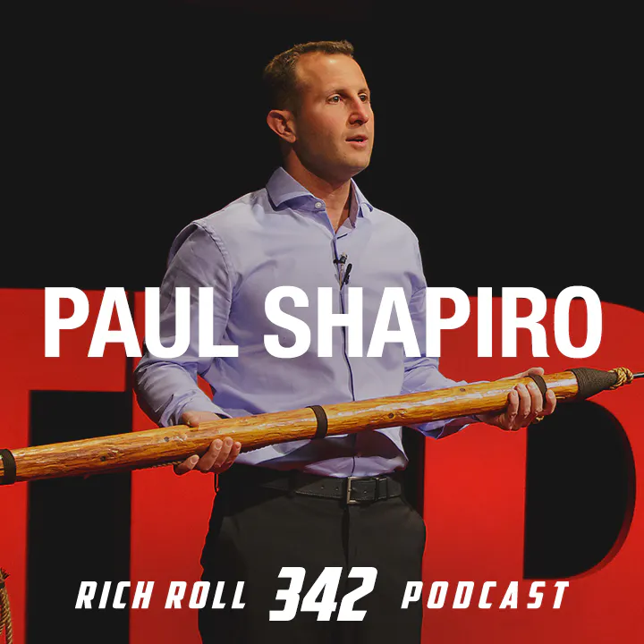 Cover art for the episode "What Is “Clean Meat”? Paul Shapiro On The Future of Food" from The Rich Roll Podcast