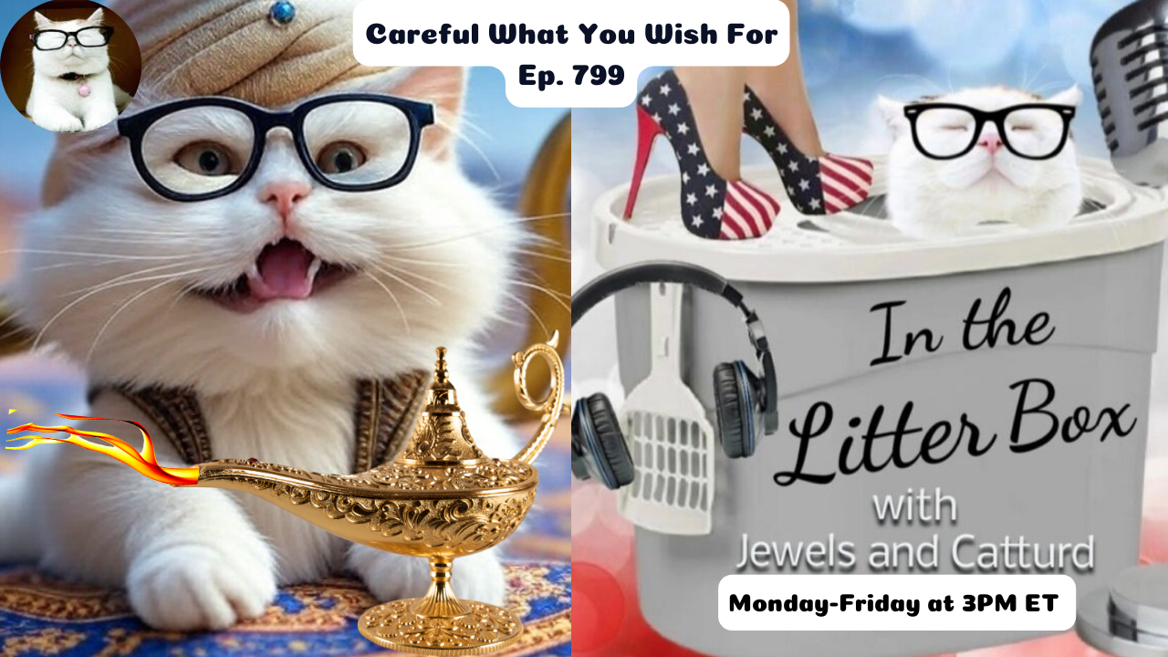 Careful What You Wish For | In the Litter Box w/ Jewels & Catturd – Ep. 799 – 5/9/2025