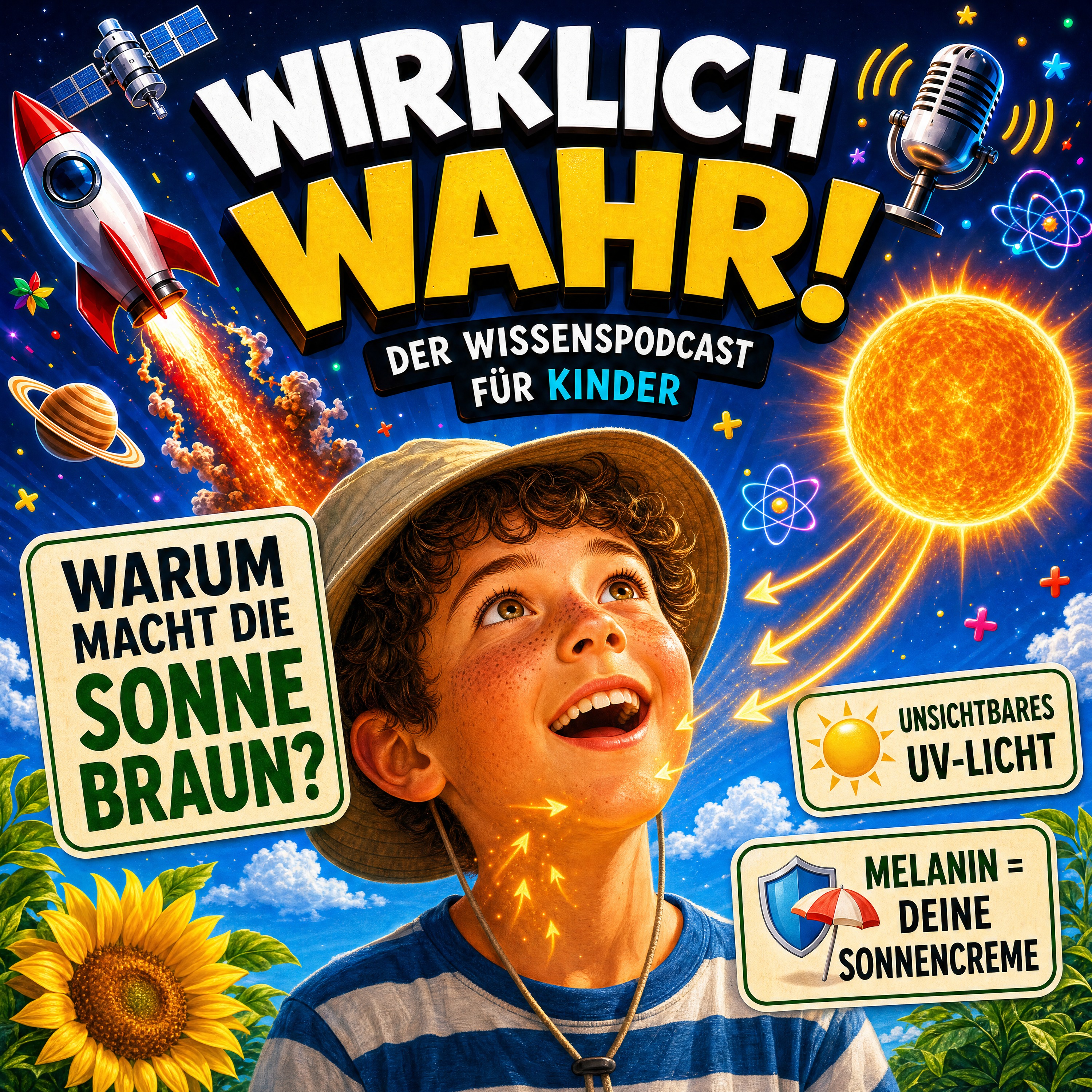 Wow! Warum macht die Sonne braun - und manchmal rot? episode artwork