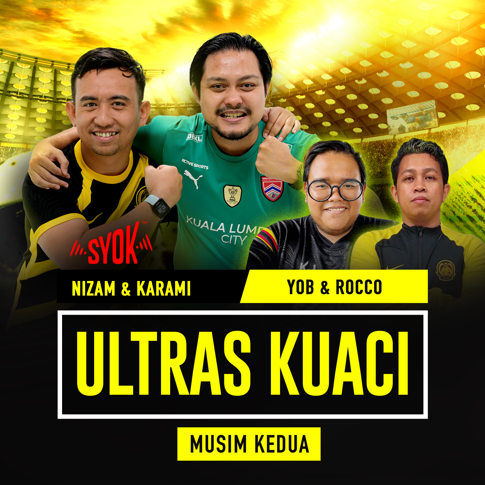 Masa untuk kuningkan Bukit Jalil!  | Ultras Kuaci Musim Kedua EP38 episode artwork