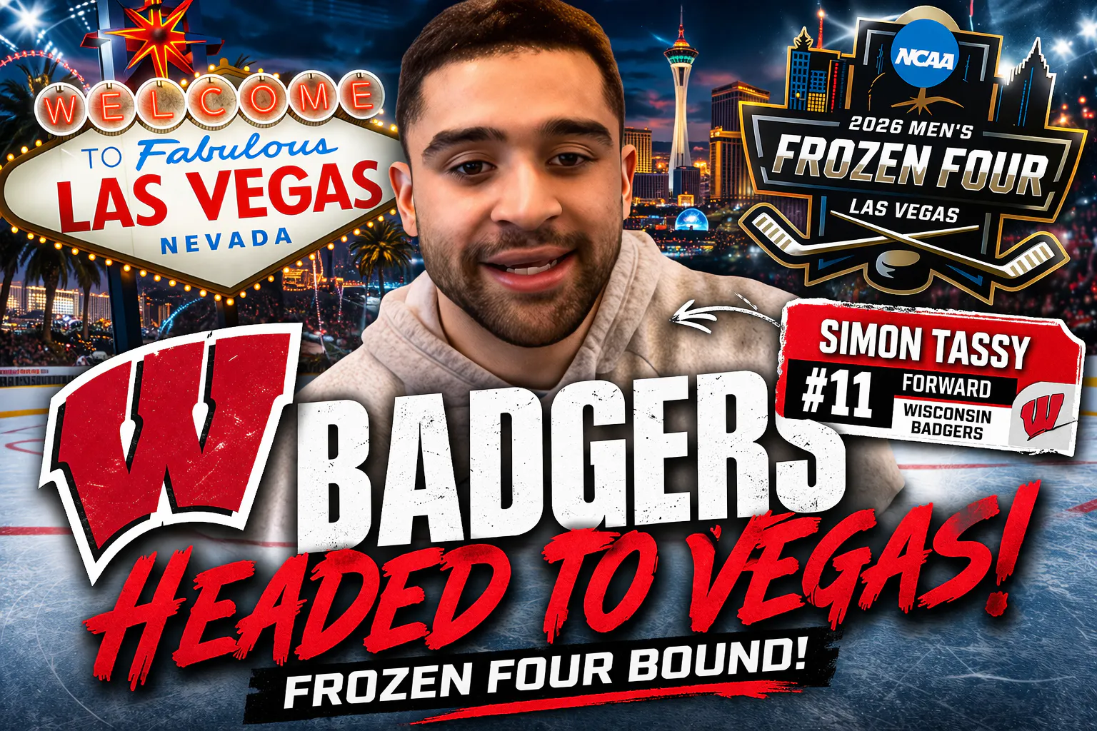 Badgers Frozen Four Super Show | Simon Tassy, Brian Posick & More episode artwork