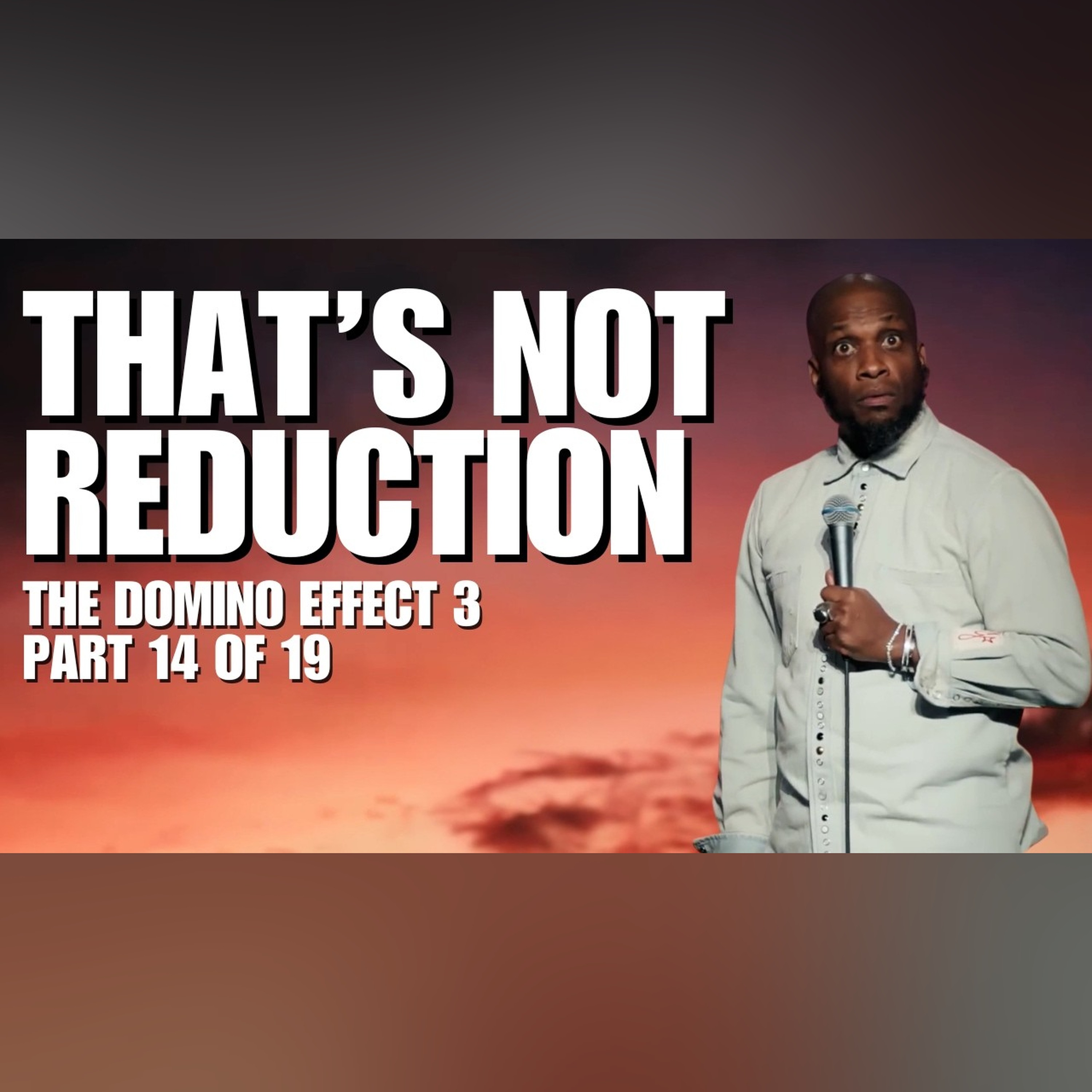 That's Not Reduction | The Domino Effect Part 3 | Ali Siddiq Stand Up Comedy