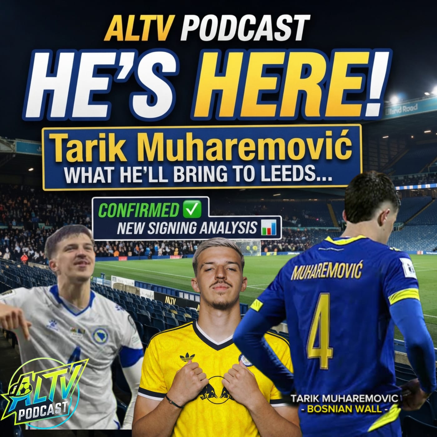 TARIK MUHAREMOVIĆ TO LEEDS: Tactical Analysis & Scouting Report