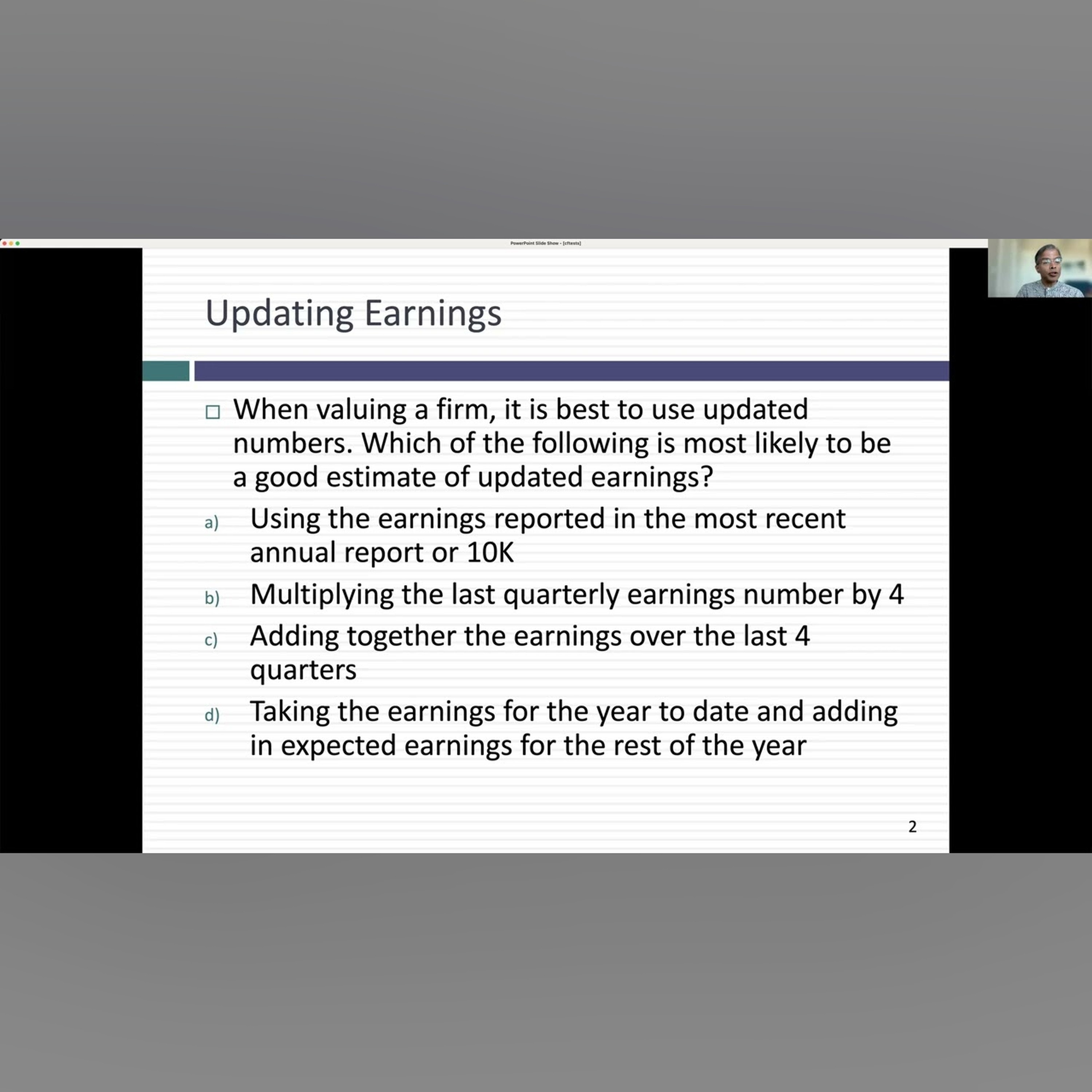 Session 7 (Val MBAs): Cost of Capital Closure and First Steps on cash flows